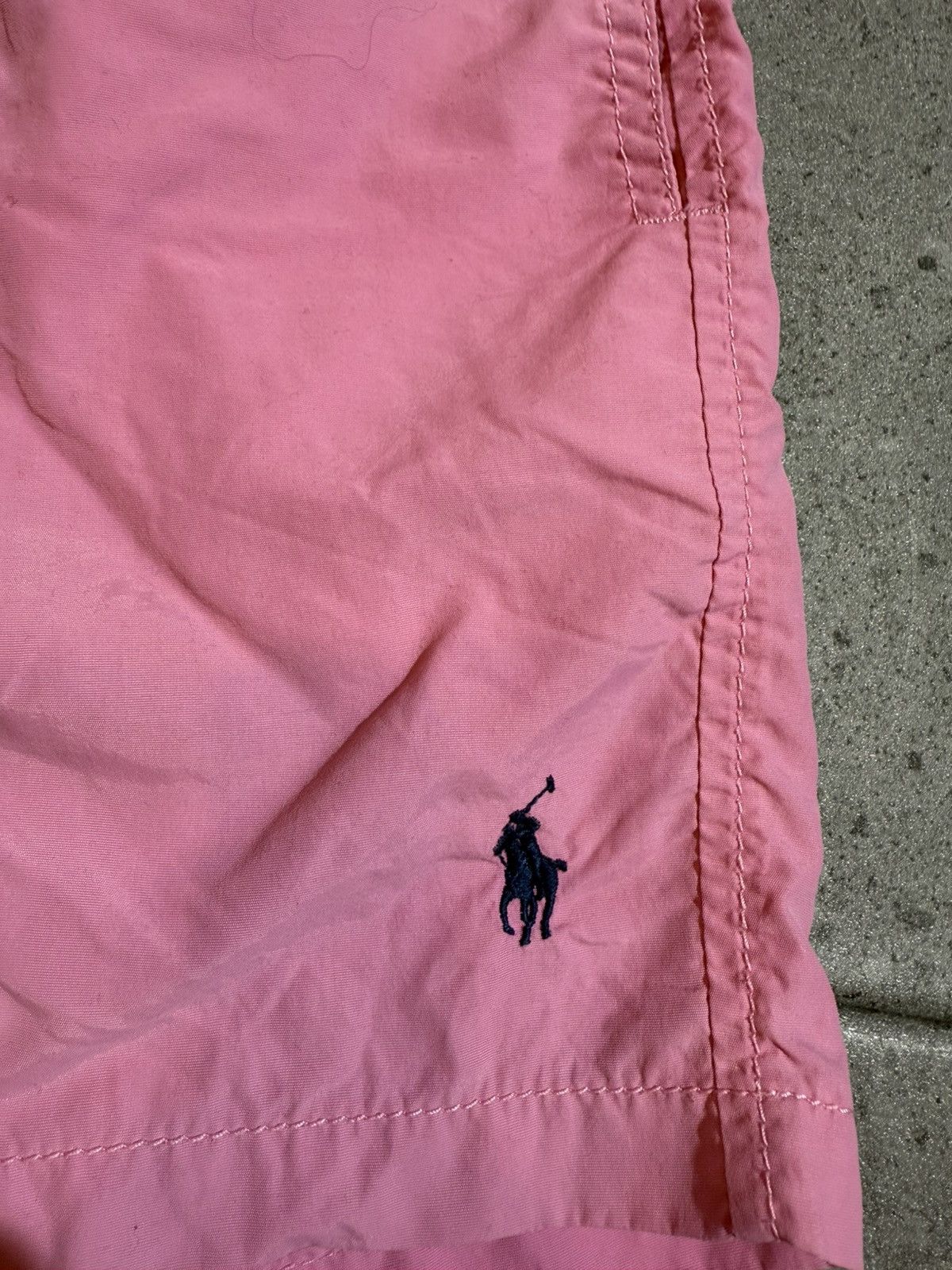 Polo Ralph Lauren × Vintage Vintage 90s Polo Ralph Lauren Swimming Shorts cropped soccer Size US 30 / EU 46 - 4 Thumbnail