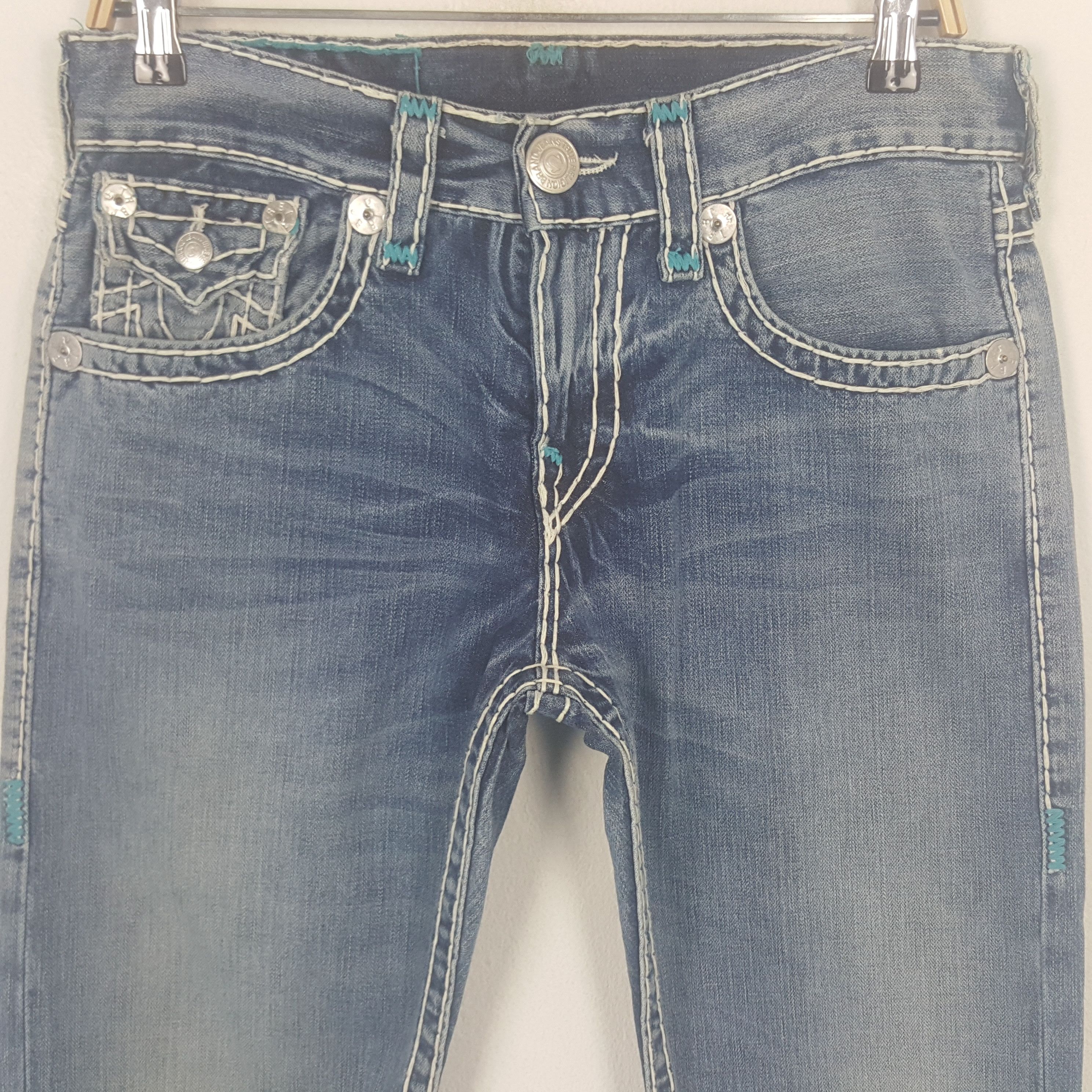 True Religion Vintage True Religion USA Denim Jeans Size US 31 - 2 Thumbnail