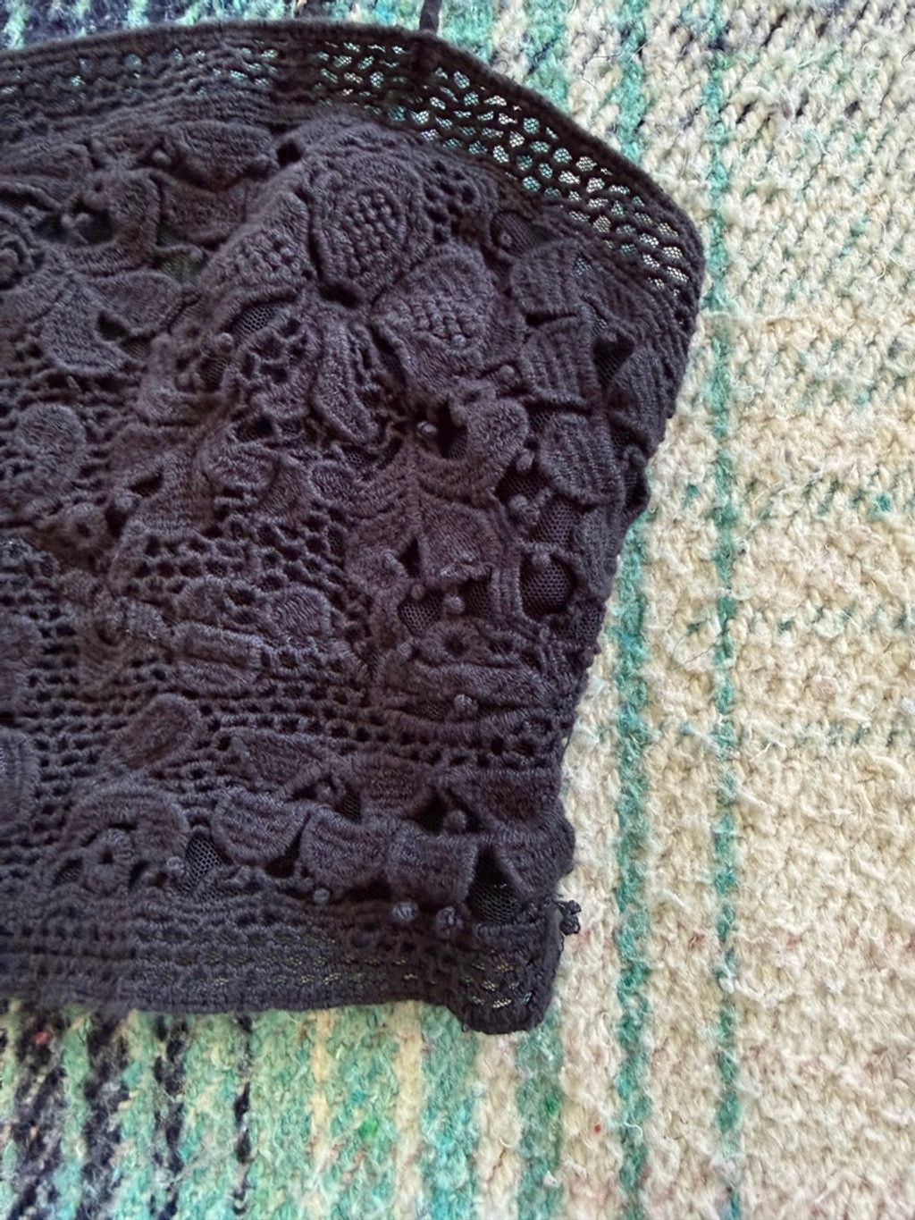 Free People Free People Black Lace Bralette One Size Size S / US 4 / IT 40 - 3 Thumbnail