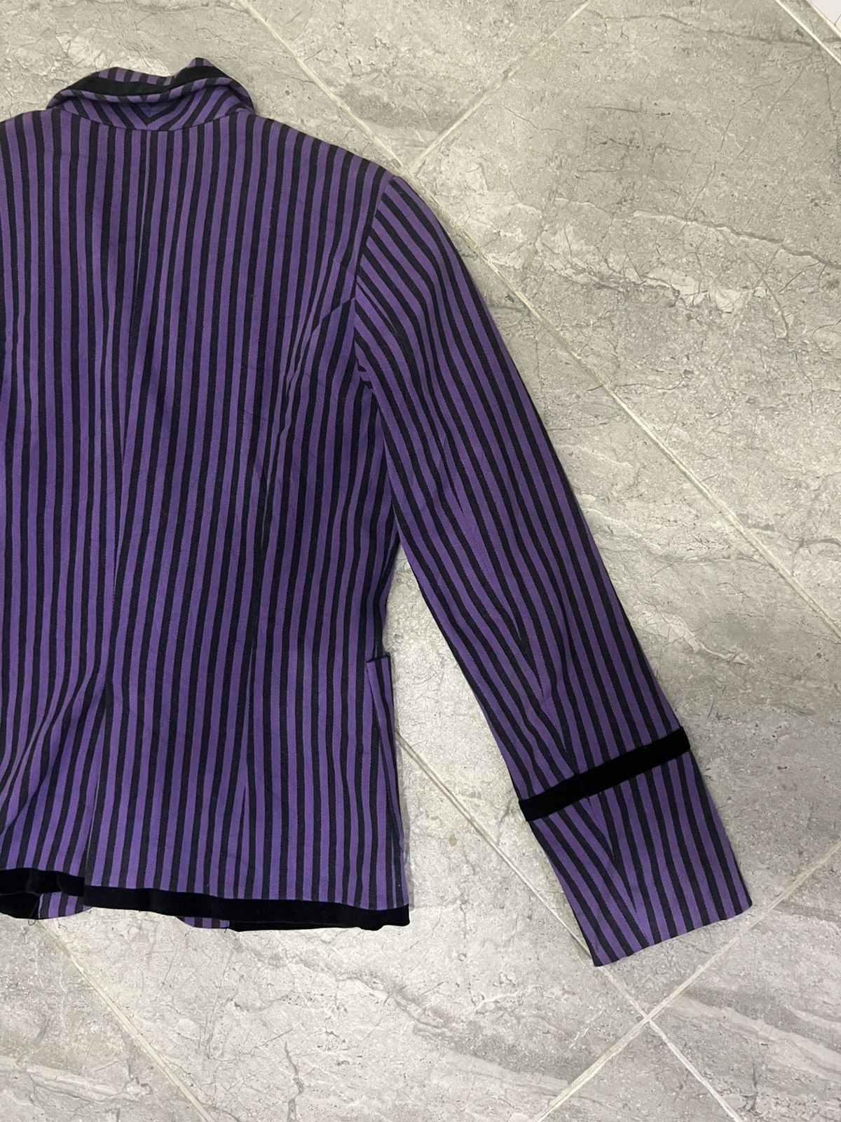 Sex Pot ReVeNGe Stigmata by Sexy Dynamite London Striped School Blazer Size M / US 6-8 / IT 42-44 - 13 Thumbnail