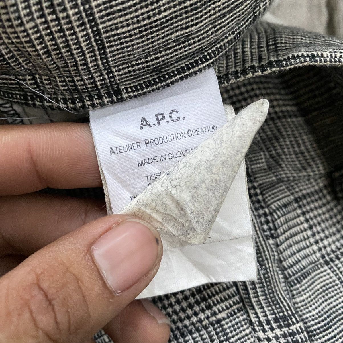 A.P.C. A.P.C. Tartan Short Pants Size US 28 / EU 44 - 5 Thumbnail