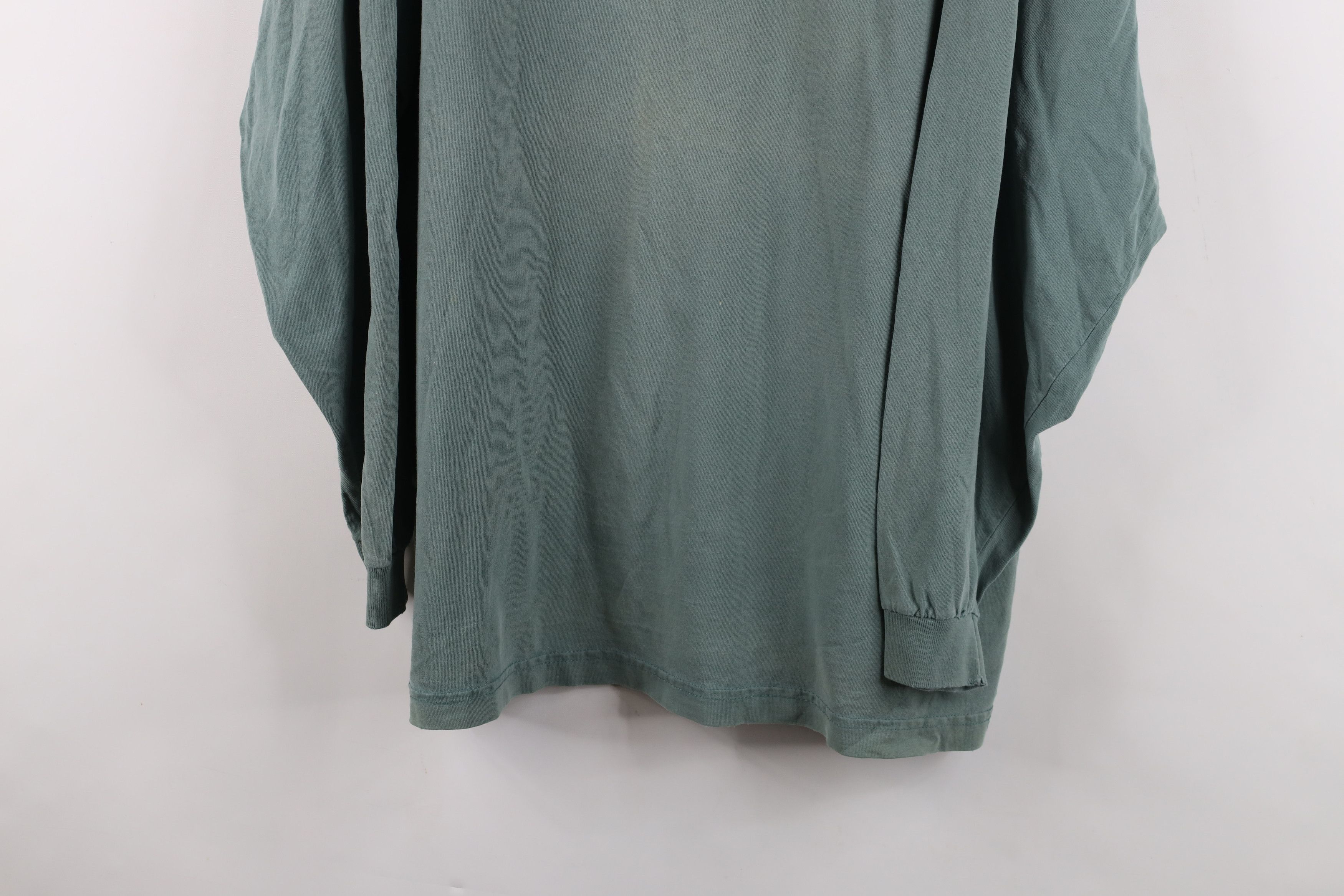 Cabelas Vintage 90s Cabelas Spell Elk Mock Neck Long Sleeve T-Shirt Size US XL / EU 56 / 4 - 3 Thumbnail