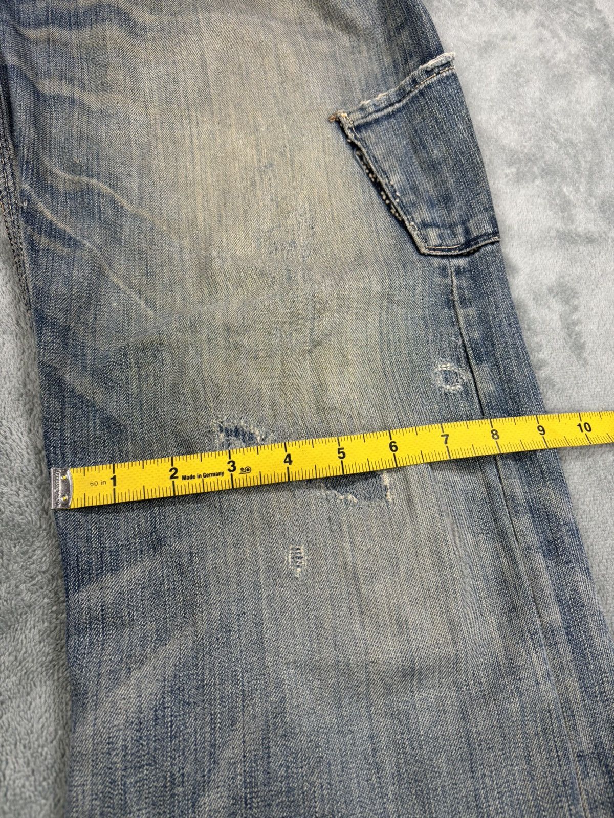 ANACHRONORM Anachronorm Distressed Denim. S0173 Size US 34 / EU 50 - 22 Thumbnail
