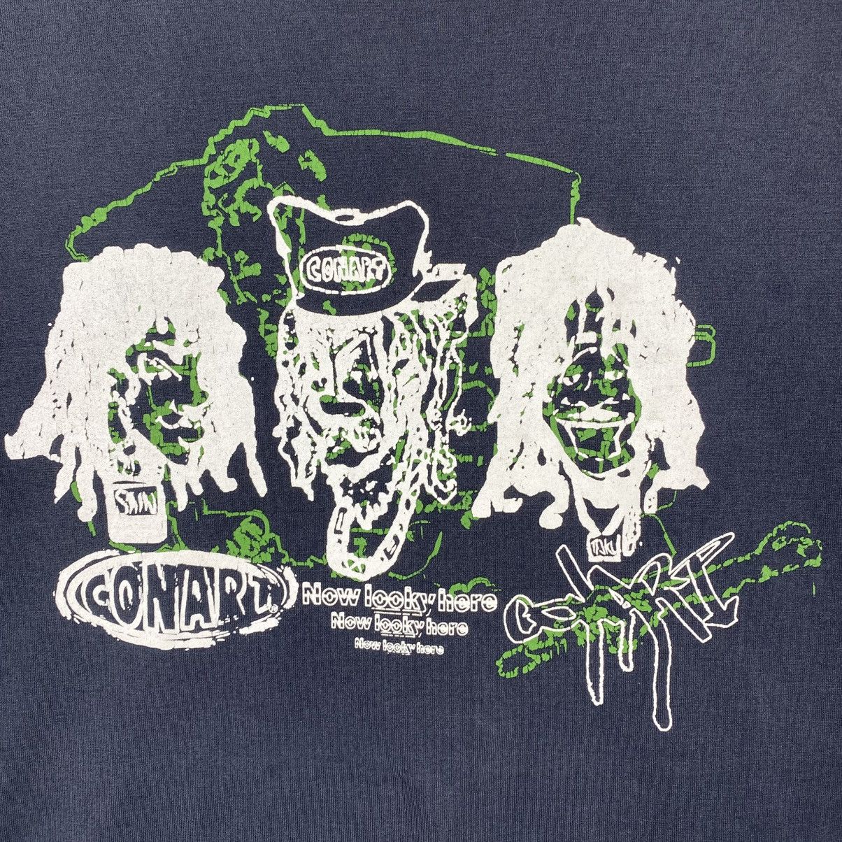 Rap Tees × Vintage Vintage 00's CONART WORLD WIDE Now Looky Here Faded Tee Size US L / EU 52-54 / 3 - 4 Thumbnail