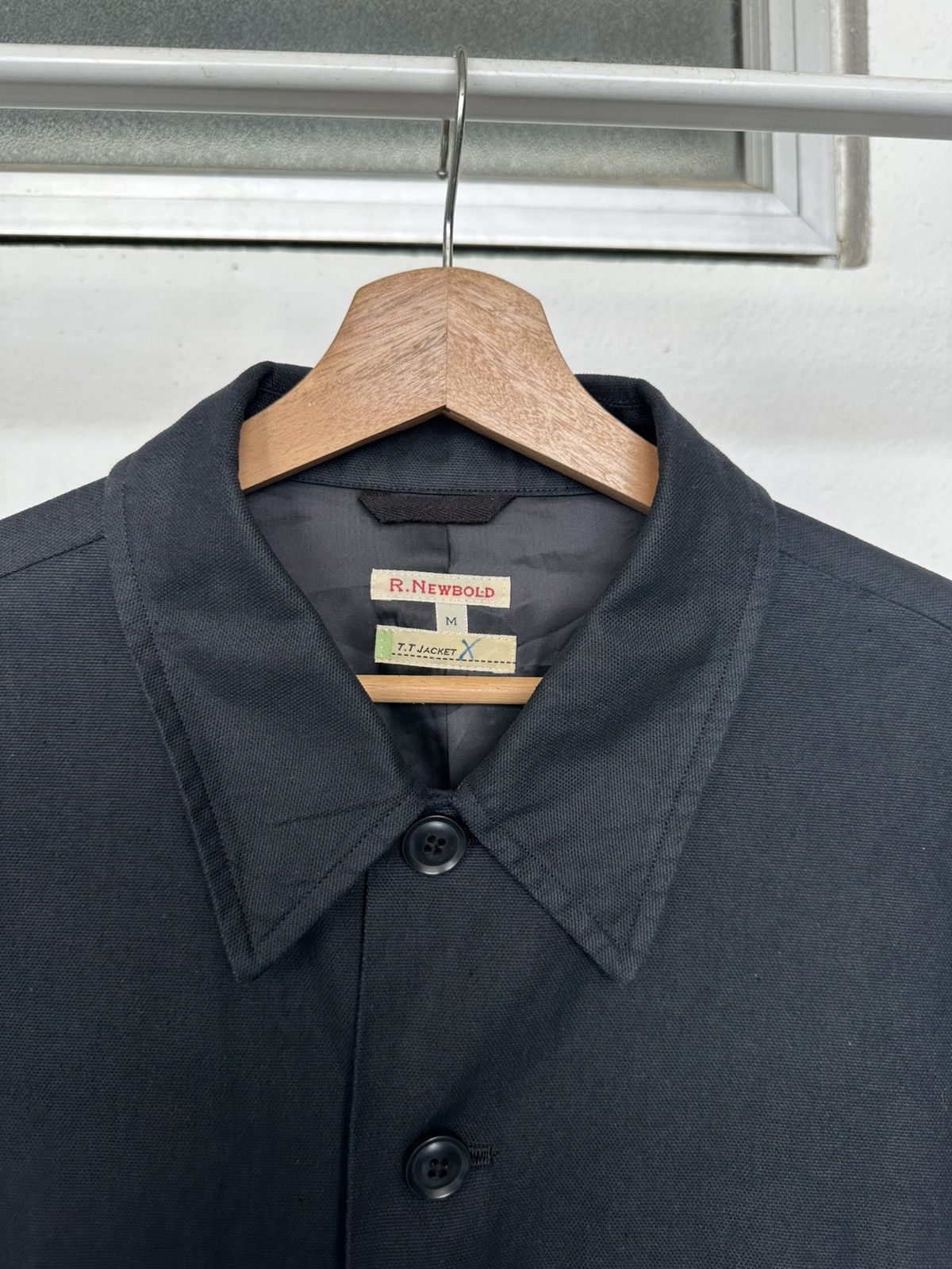 R.Newbold 00’s R.Newbold wax coated t.t jacket Size US M / EU 48-50 / 2 - 9 Thumbnail