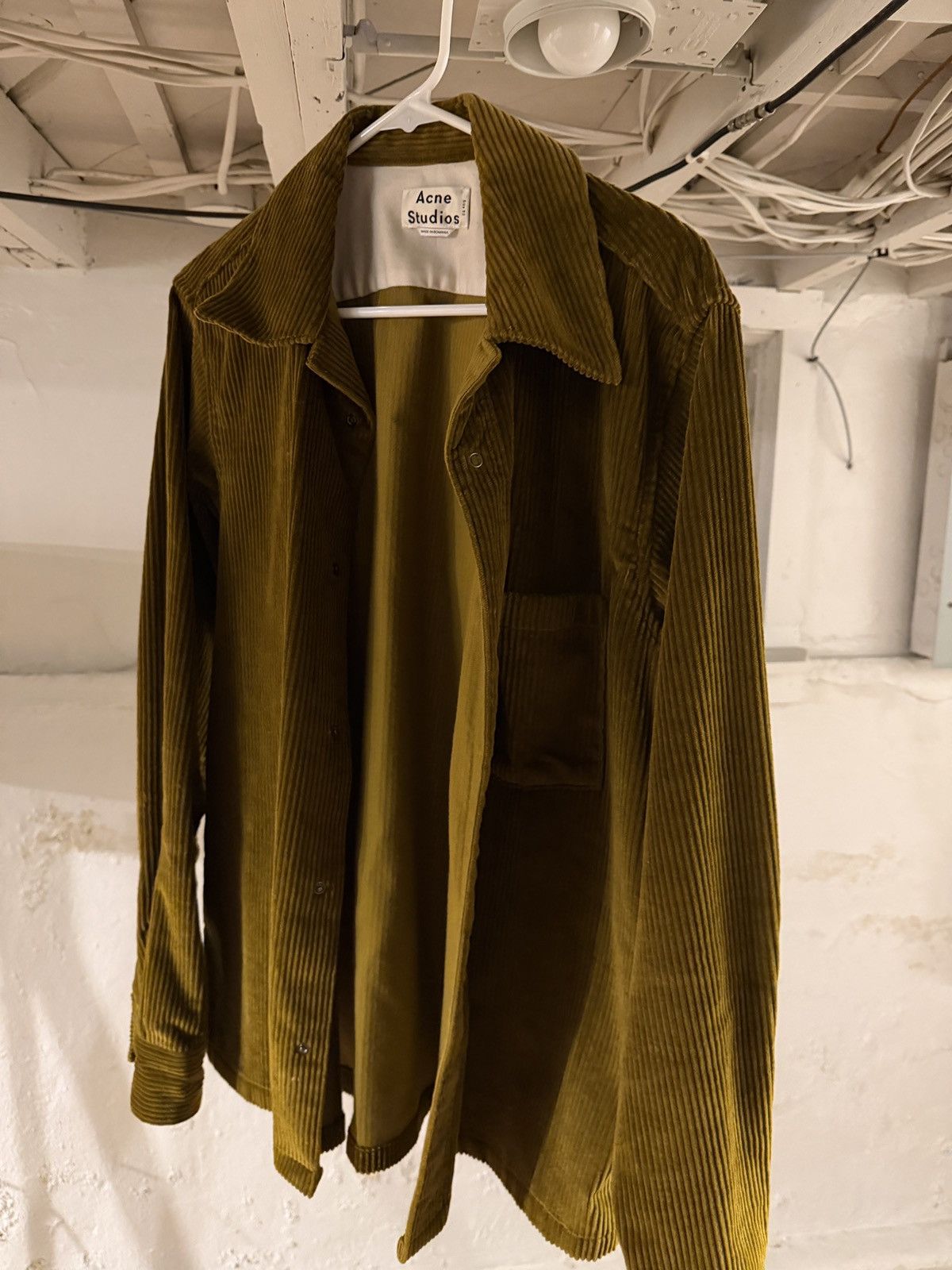 Acne Studios Acne Brown Corduroy Over Shirt Size US L / EU 52-54 / 3 - 3 Thumbnail