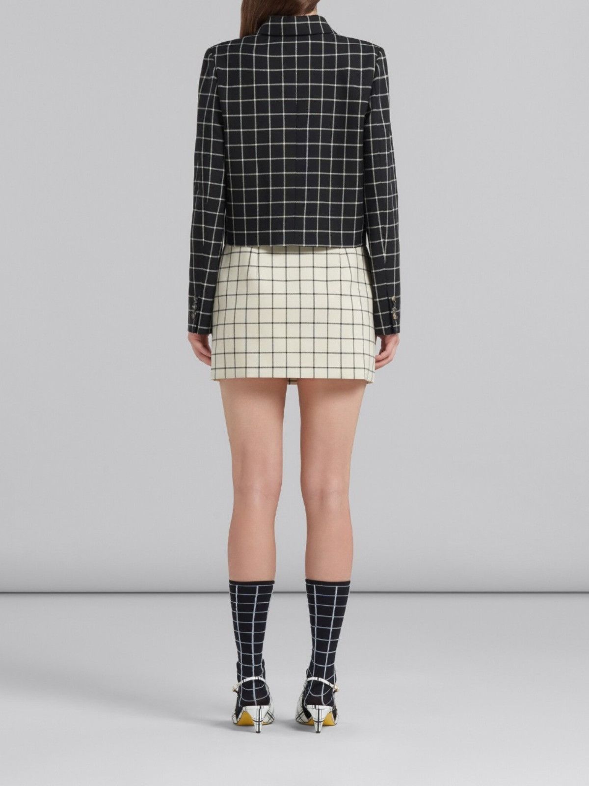 Marni o1w1db10125 Jacket in Black Size M / US 6-8 / IT 42-44 - 4 Thumbnail