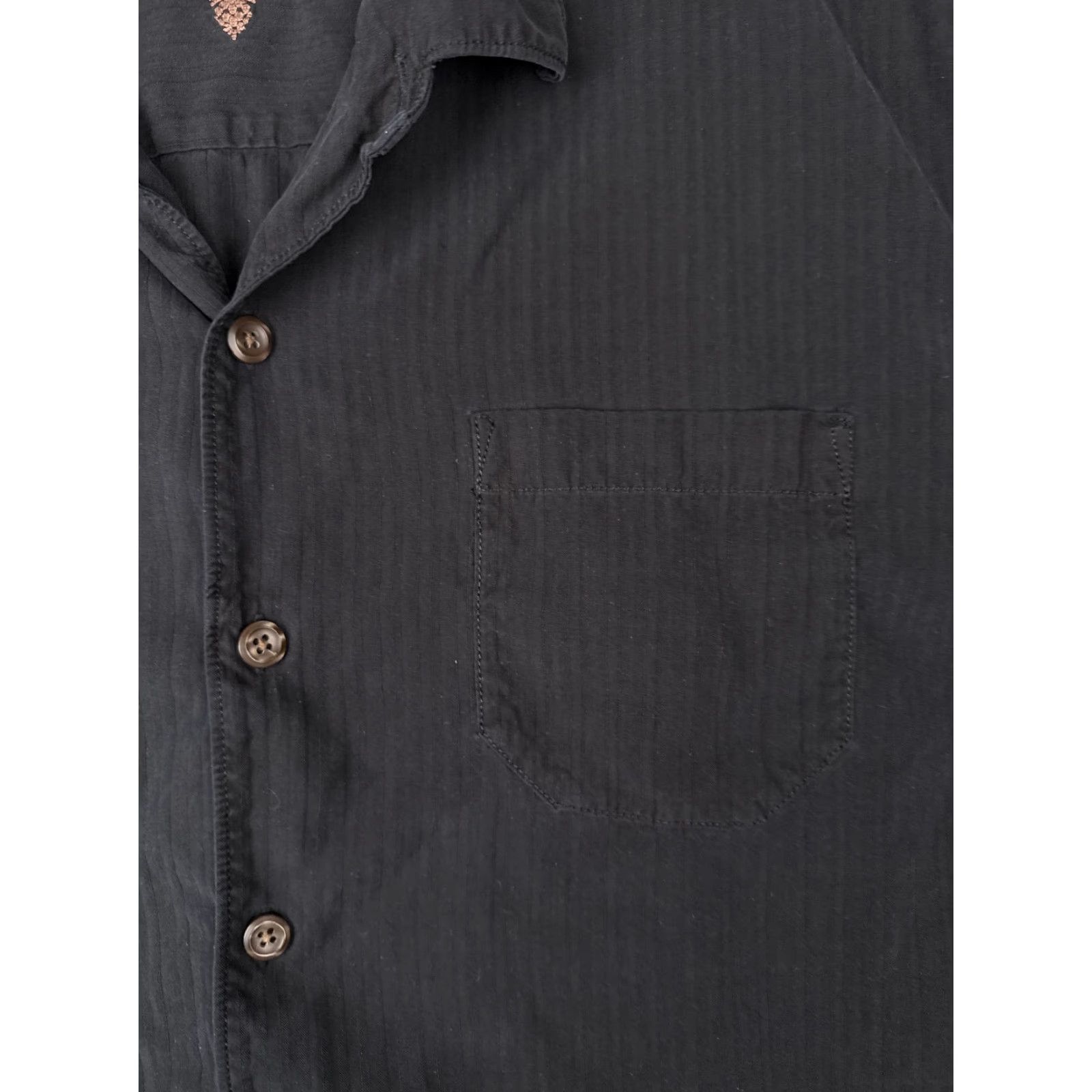 Tommy Bahama Tommy Bahama Shirt Men Extra Large Black 100% Silk Button Up Hawaiian Pocket Size US XL / EU 56 / 4 - 6 Thumbnail