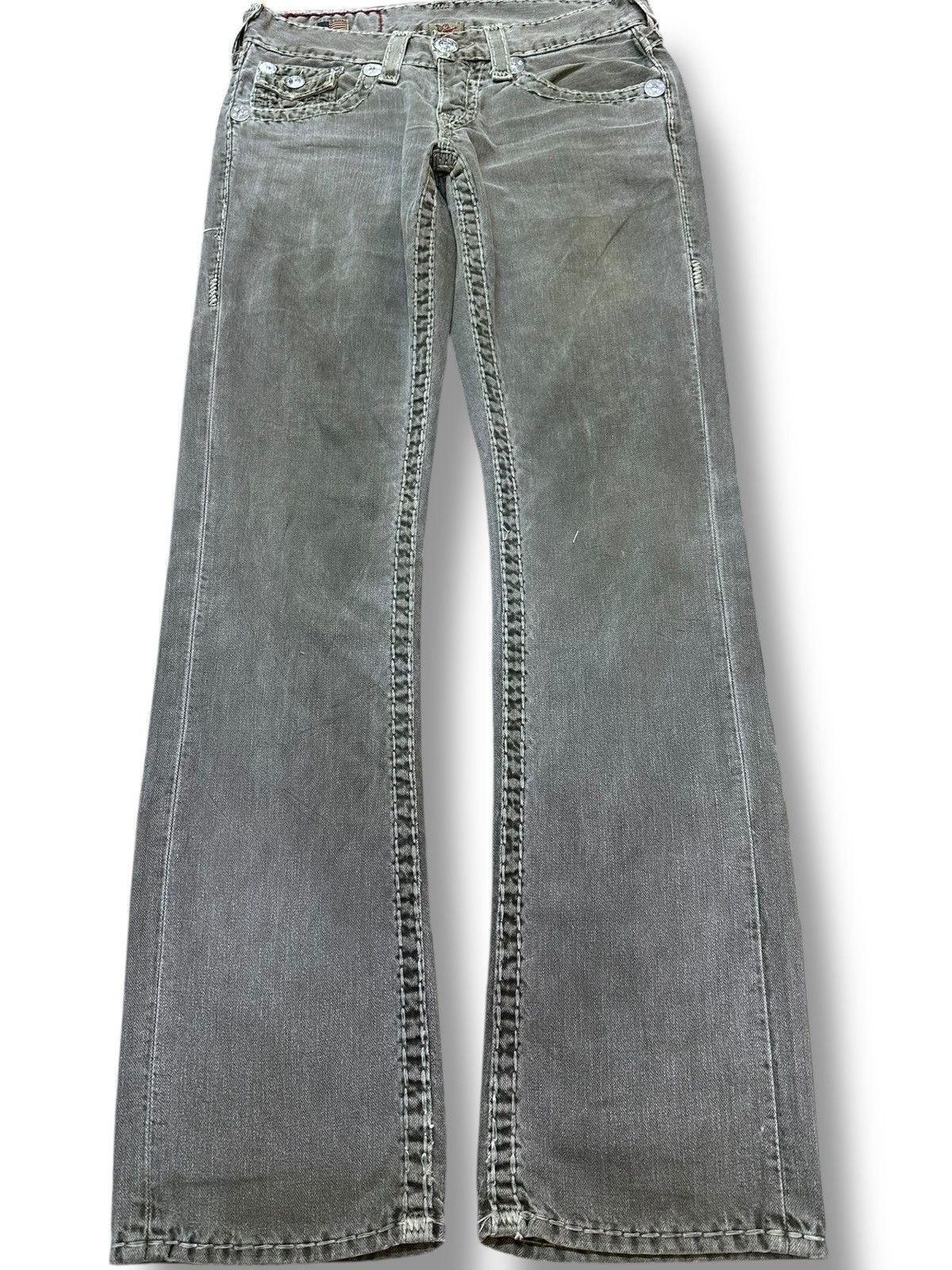 Supreme × True Religion Vintage True Religion Ricky Super T Grunge StraightLeg Denim Size US 31 - 1 Thumbnail