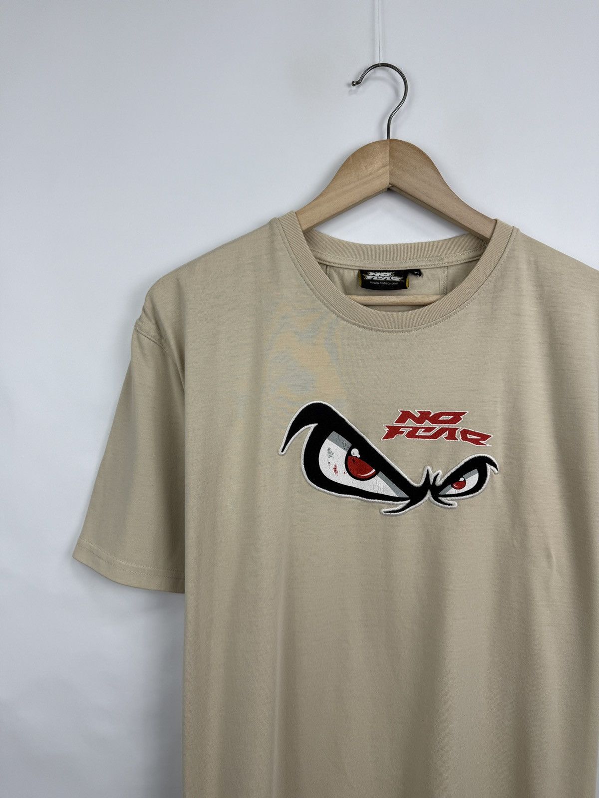 No Fear 🇺🇸💀 Vintage 90s No Fear Big Eyes Y2K T-Shirt Rare Retro Hype Size US M / EU 48-50 / 2 - 2 Thumbnail