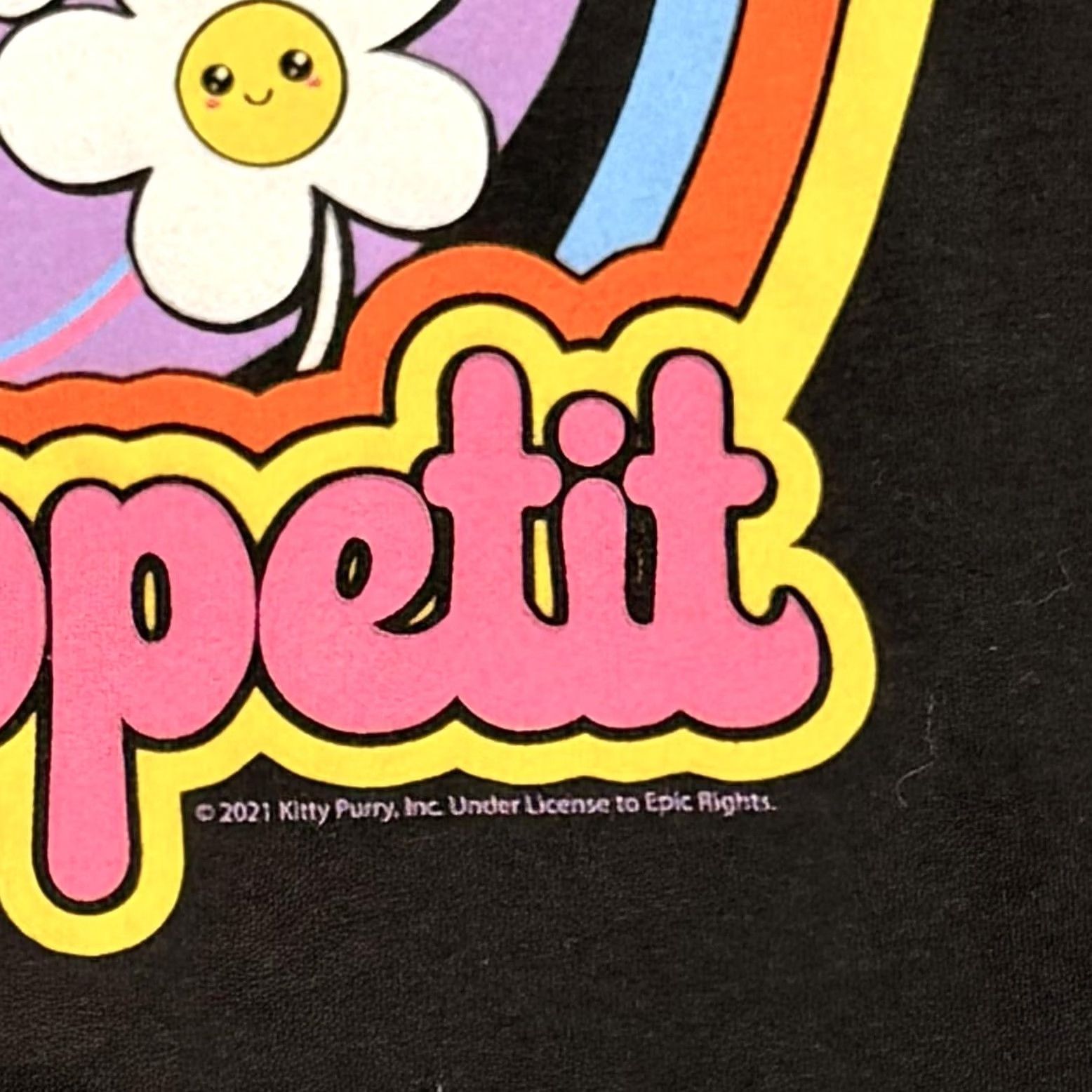 Sperry Katy Perry PLAY Shirt Womens Small Black Bon Appetit Snail Graphic Tee Top Size S / US 4 / IT 40 - 4 Thumbnail