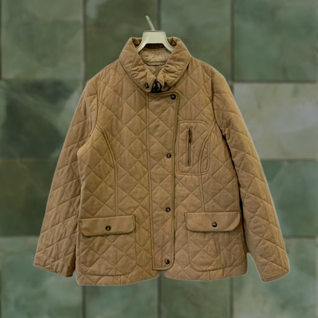Vintage Schneiders Salzburg Quilted Jacket Womens Medium Tan Beige Austrian Heritage M #222 Size M / US 6-8 / IT 42-44 - 1 Thumbnail
