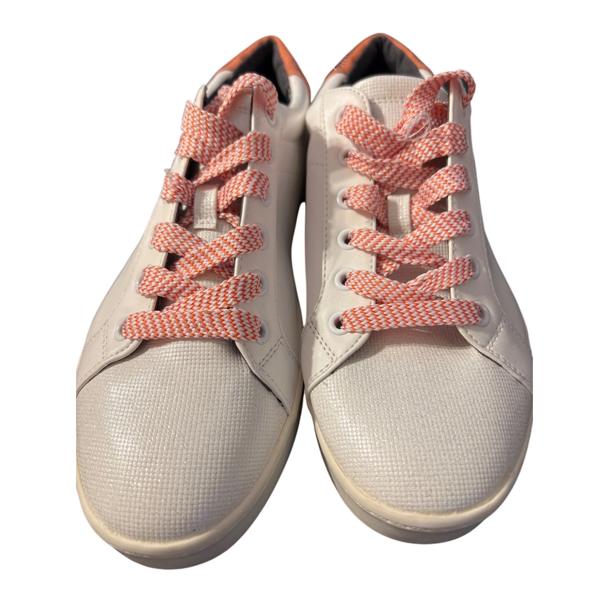 Sam Edelman Circus Sam Edelman Flamingo Embellished Sneakers Shoes White Size US 9.5 / IT 39.5 - 3 Thumbnail