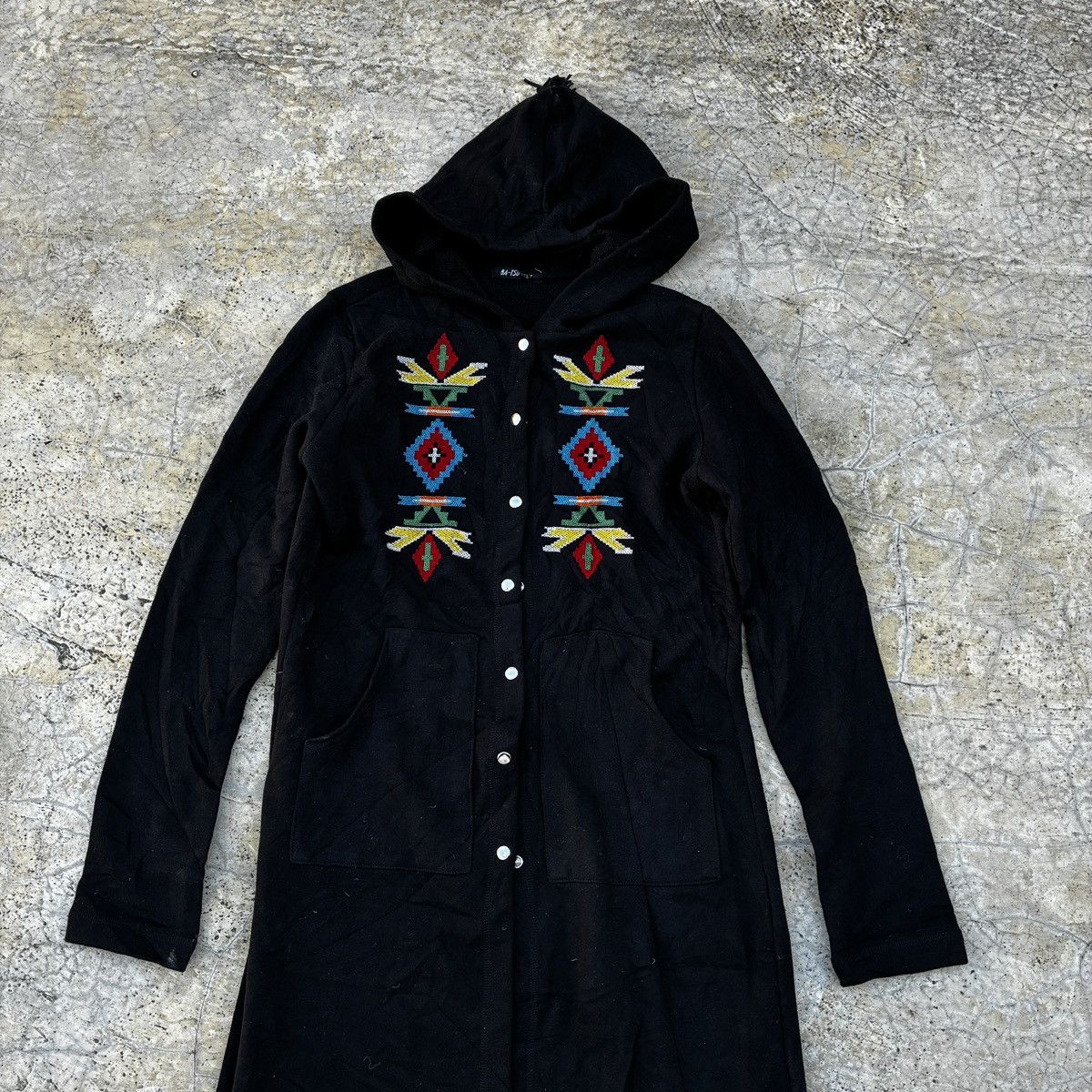 Japanese Brand Japanese designer Navajo Long Coat Size M / US 6-8 / IT 42-44 - 4 Thumbnail