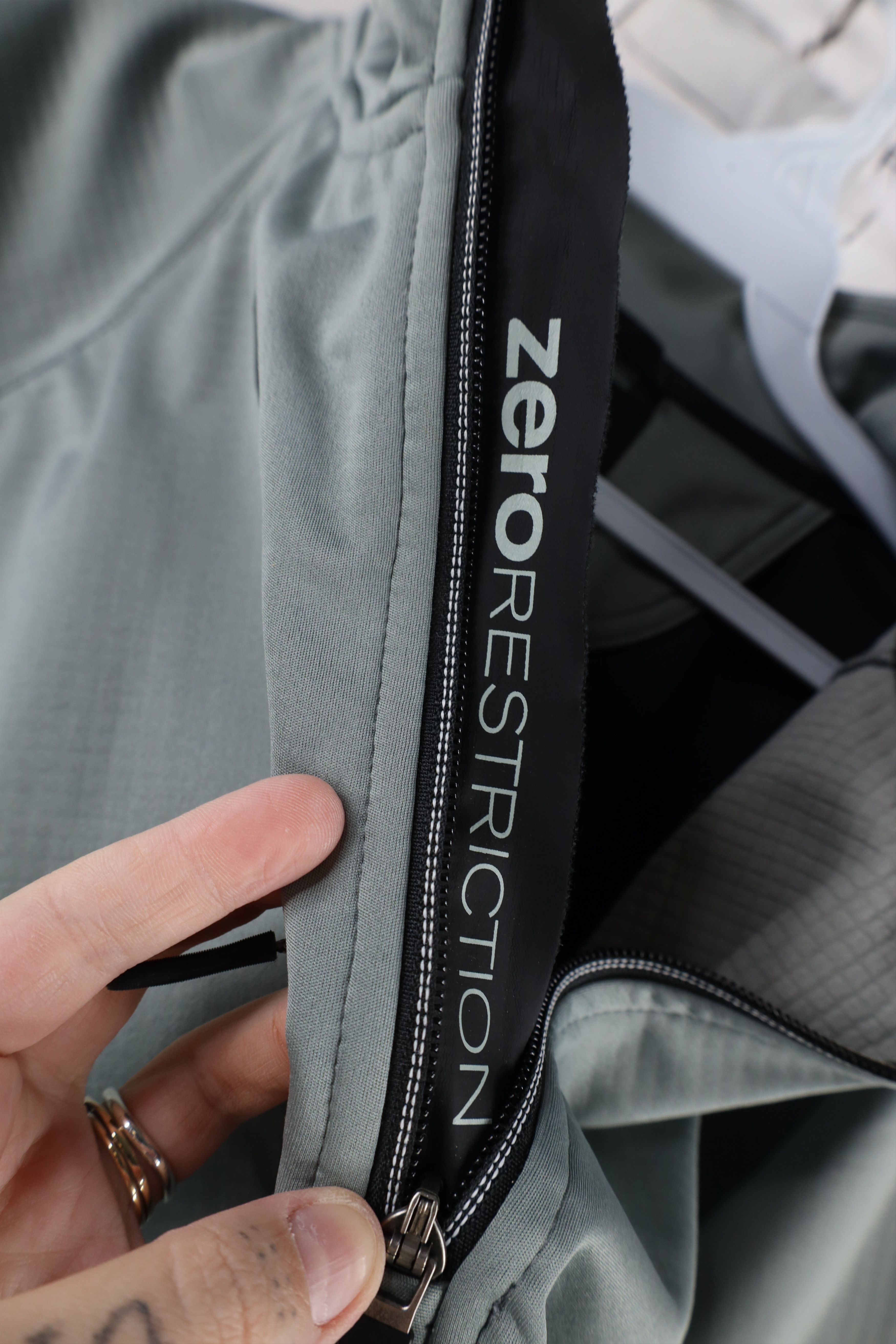 Vintage Zero Restriction Tour Series Lined Half Zip Jacket Gray Size US XXL / EU 58 / 5 - 6 Thumbnail
