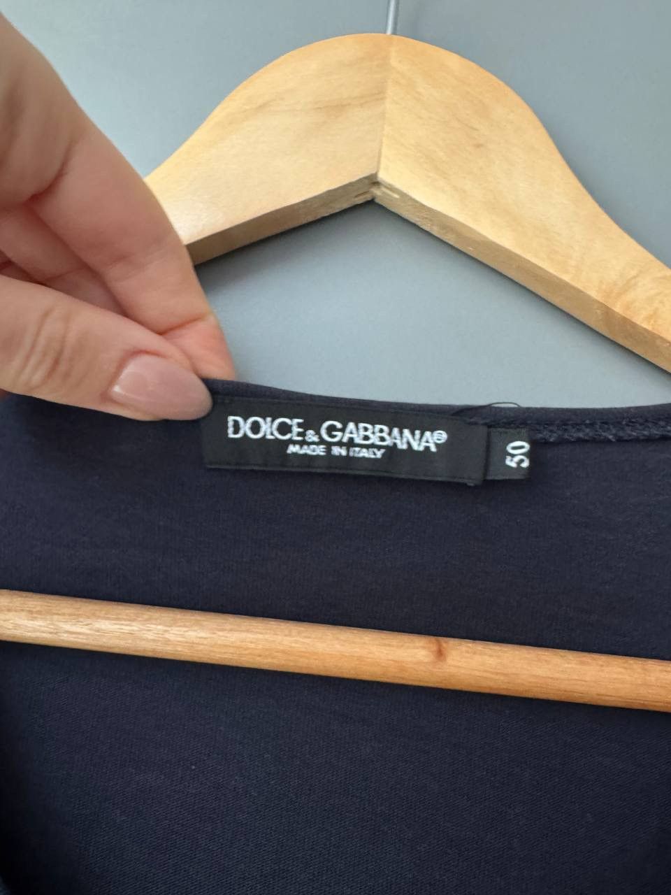 Dolce & Gabbana Dolce & Gabbana Logo Long Sleeve Shirt Size US L / EU 52-54 / 3 - 3 Thumbnail
