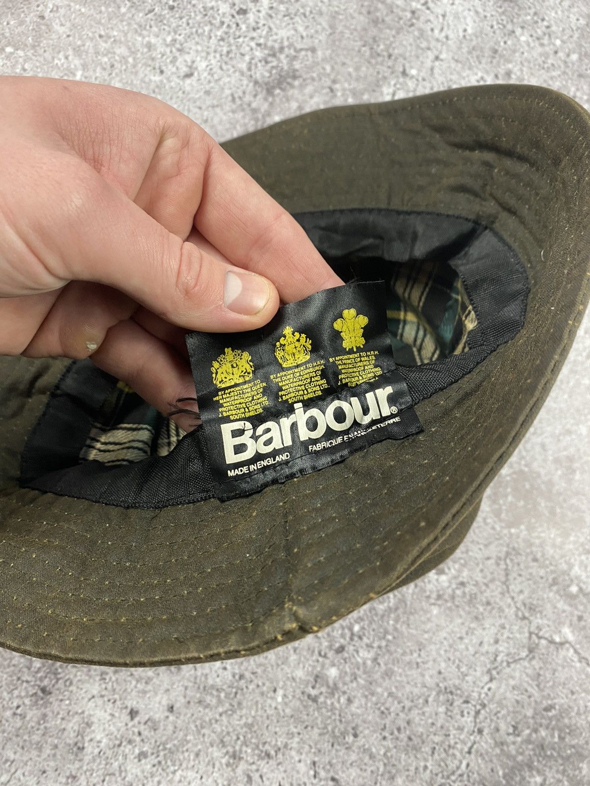 Barbour BARBOUR WAX SPORTS BUCKET HAT GREEN SIZE OS Size ONE SIZE - 5 Thumbnail