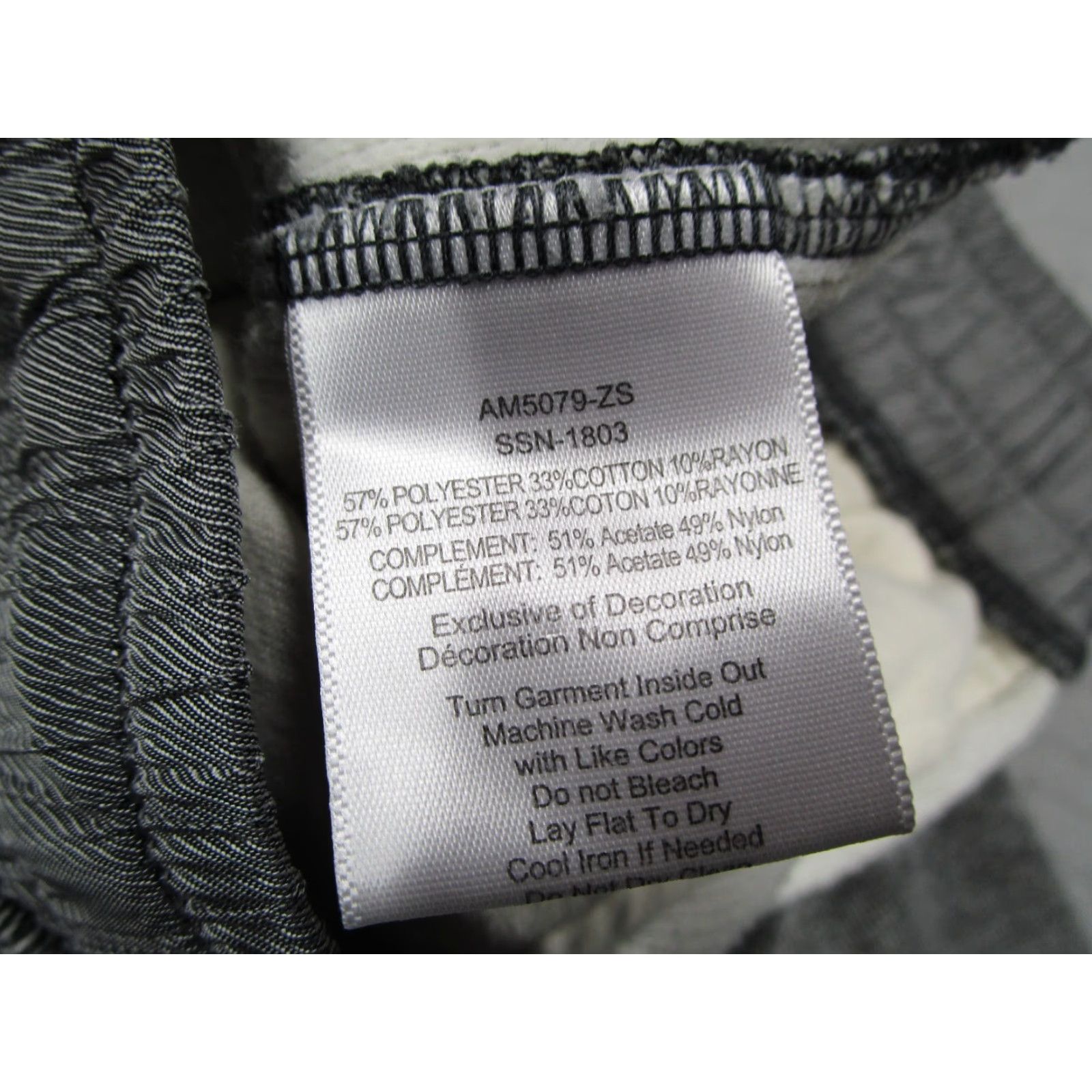 Vintage ATM Womens Joggers M Gray Mid Rise Tapered Cotton Blend Drawstring Pocket Pants 26x27 Athleisure Jogger Size 26" / US 2 / IT 38 - 6 Thumbnail
