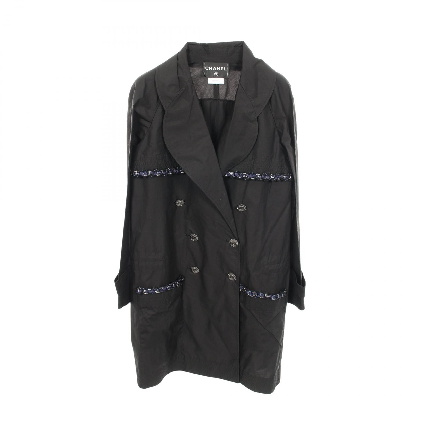Chanel Chanel Chanel Coco Mark Cotton Outerwear Textile Outerwear P48056 DUTY FREE for USA Size ONE SIZE - 1 Thumbnail
