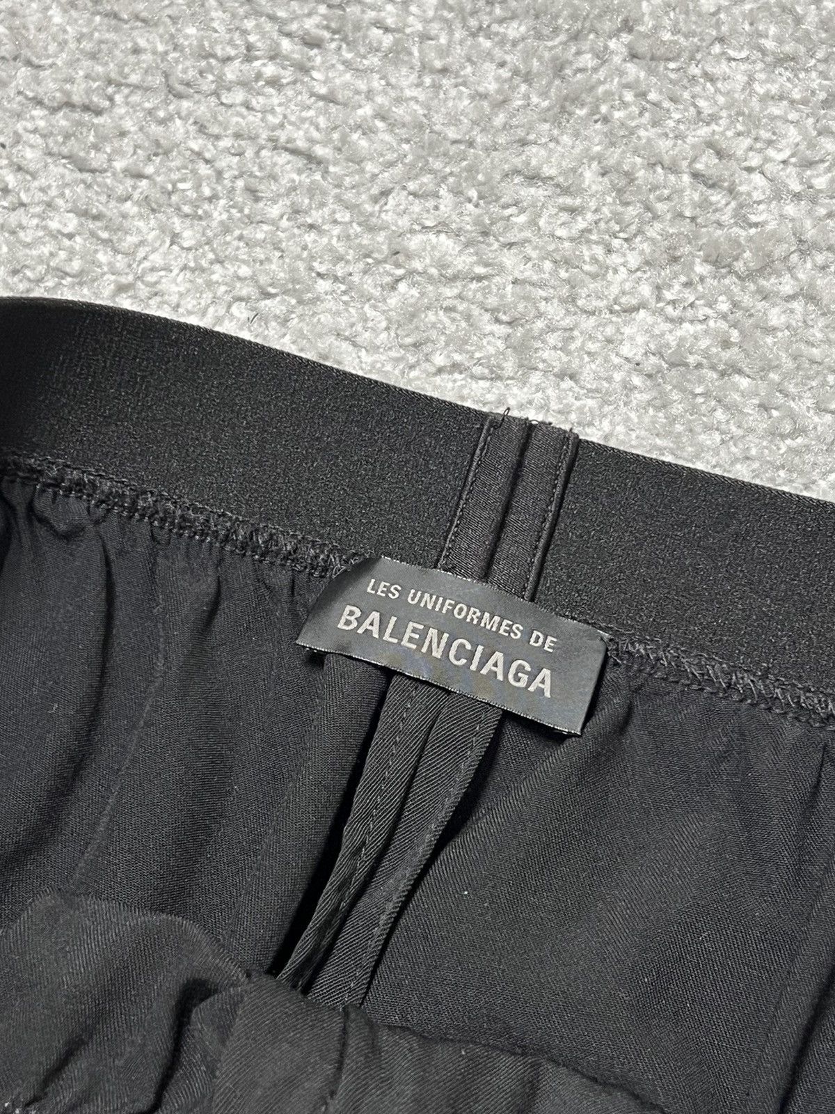 Balenciaga Balenciaga Waistband Logo Pants Size US 30 / EU 46 - 6 Thumbnail