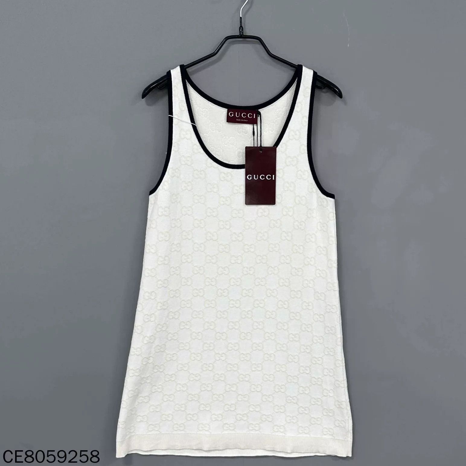 Gucci GUCCI 25 New Jacquard Sleeveless Tank Dress Women S Size S / US 4 / IT 40 - 1 Thumbnail