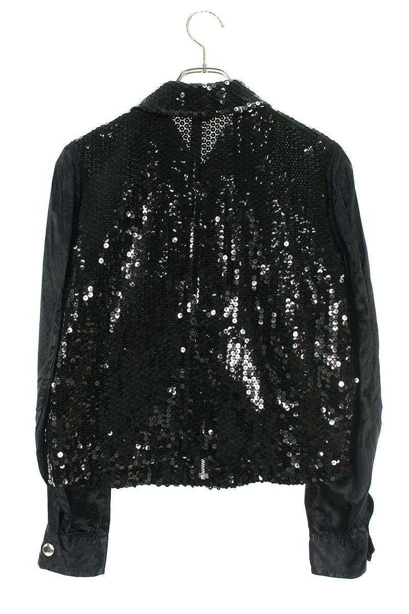 Comme des Garcons AD2002 Sequined Zip Up Jacket Size US S / EU 44-46 / 1 - 2 Thumbnail