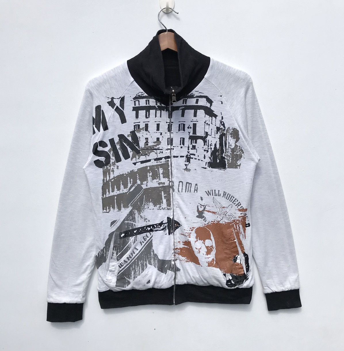 PPFM Ppfm Death Skull Reversible Jacket Ppfm Japanese Brand Size US M / EU 48-50 / 2 - 2 Thumbnail