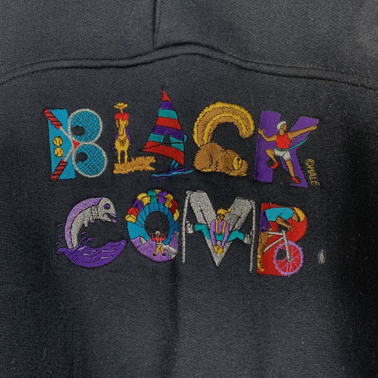 Berg & Berg Vintage Berg & Berg Black Comb Polo Sweater Size US L / EU 52-54 / 3 - 11 Thumbnail