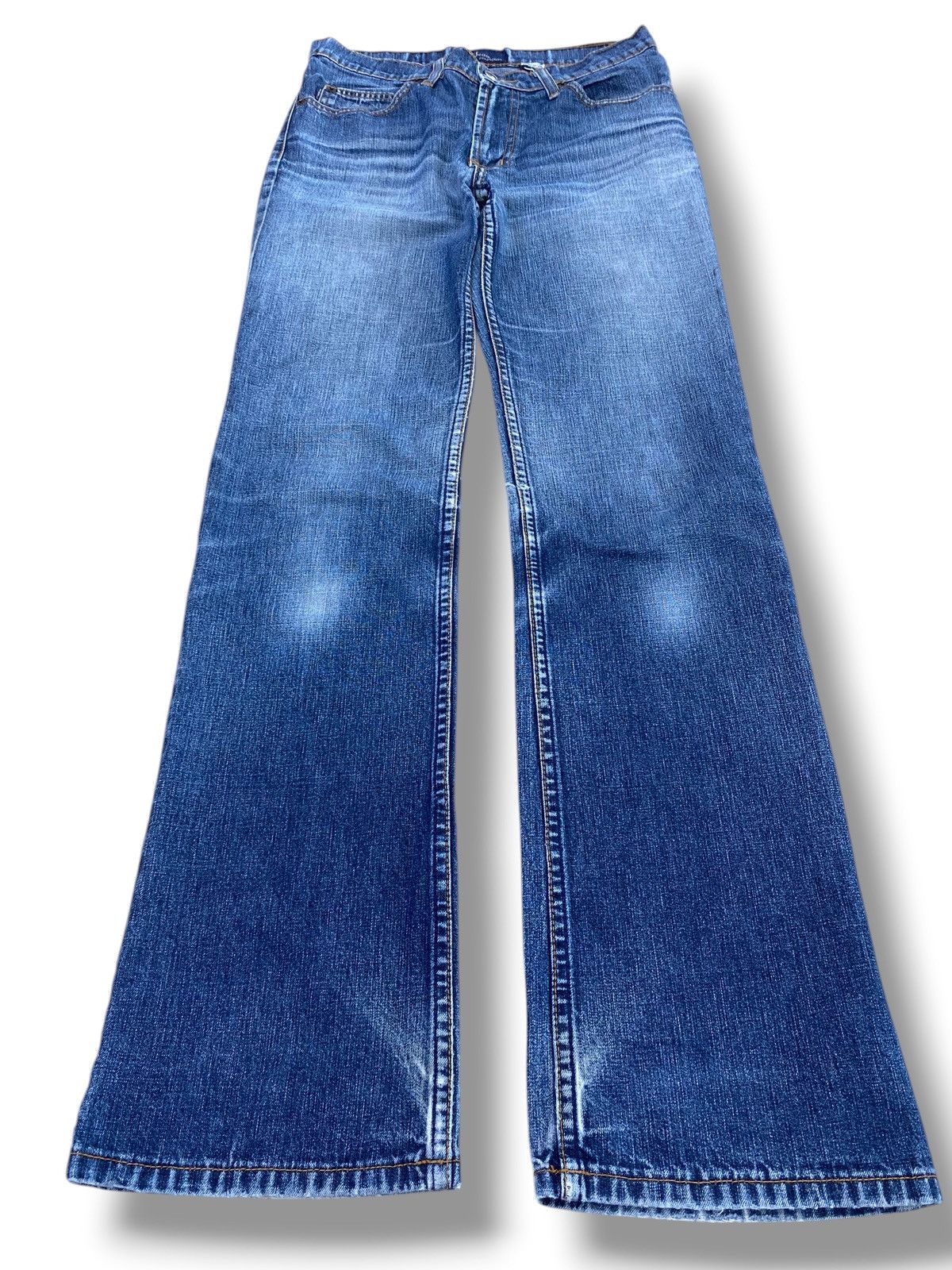 Japanese Brand Japanese Brand Faded Blue Wash Style Bootcut Jeans Size US 28 / EU 44 - 1 Thumbnail