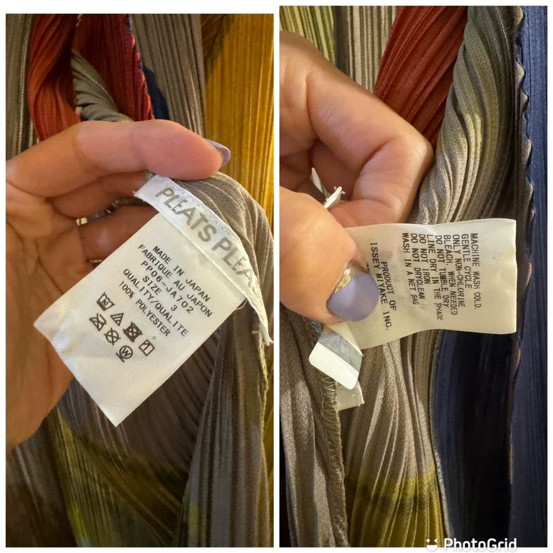Issey Miyake Issey Miyake size:3 A color-blocked cardigan Size XS / US 0-2 / IT 36-38 - 4 Thumbnail
