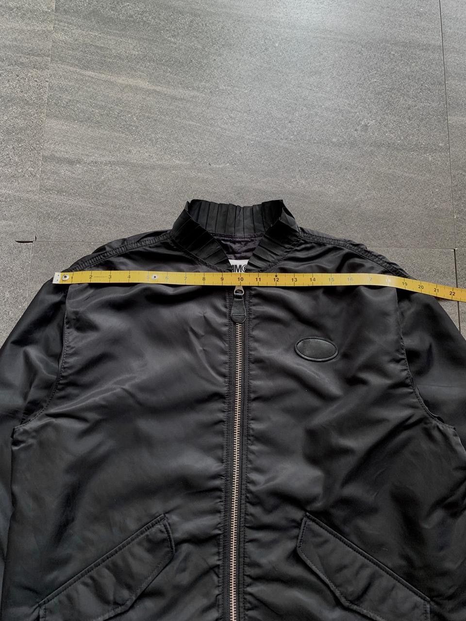 Maison Margiela FREE TAX! MM6 Oversized Pleated Nylon Bomber Jacket Size US M / EU 48-50 / 2 - 14 Thumbnail