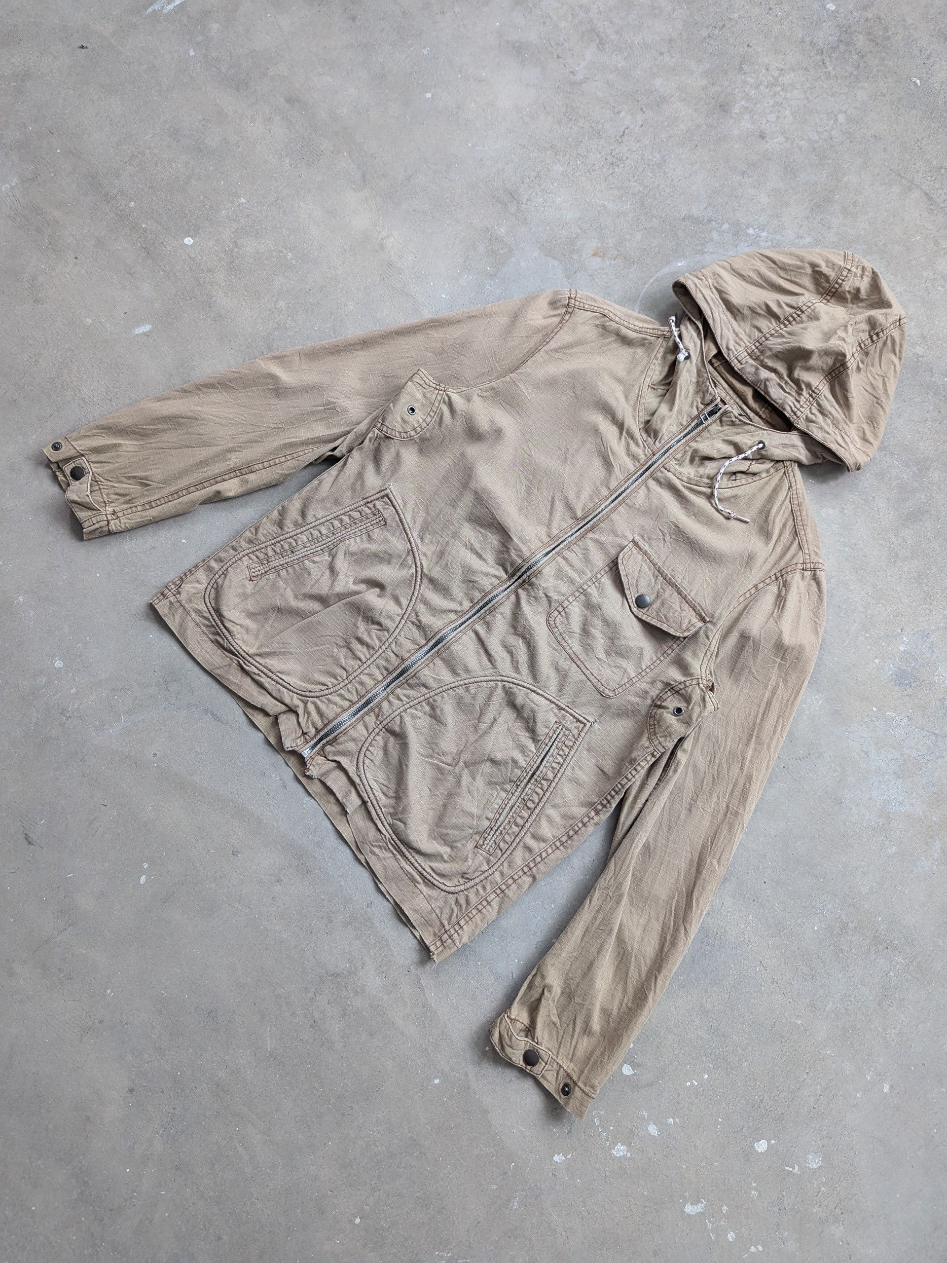 Japanese Brand × Vintage Vintage Hoodie Jacket by Natural Story Size US M / EU 48-50 / 2 - 2 Thumbnail