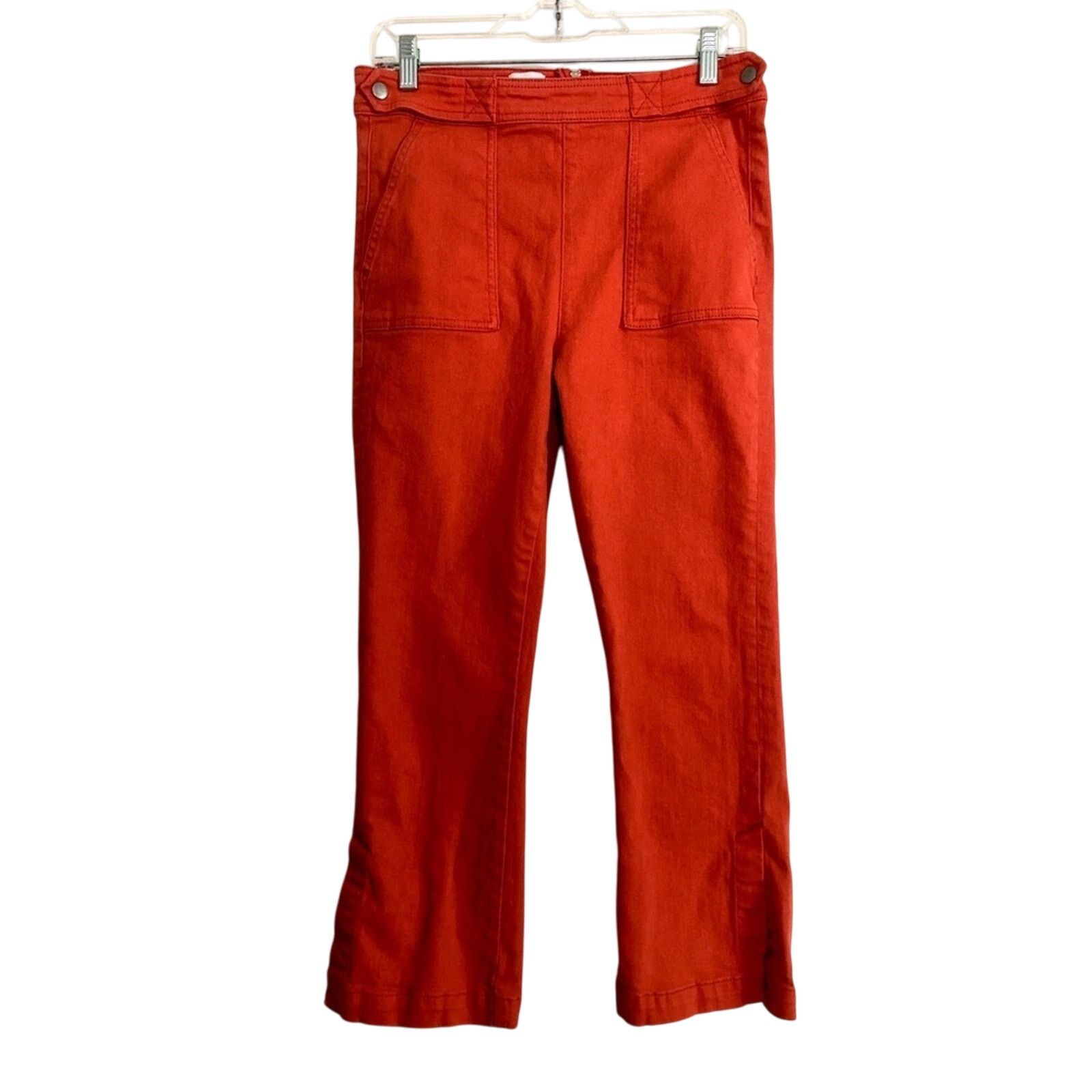 Urban Outfitters Urban Outfitters UO BDG Bright Coral Orange High Rise Pants Size 28" / US 6 / IT 42 - 1 Thumbnail