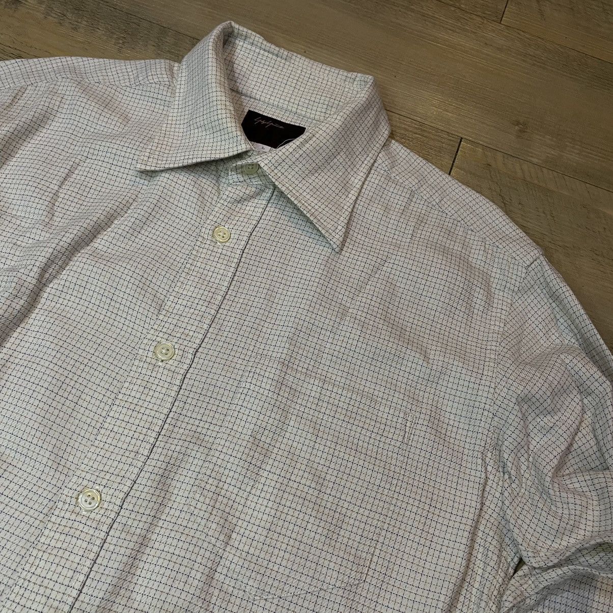 Yohji Yamamoto yohji yamamoto plaid shirt Size US L / EU 52-54 / 3 - 2 Thumbnail