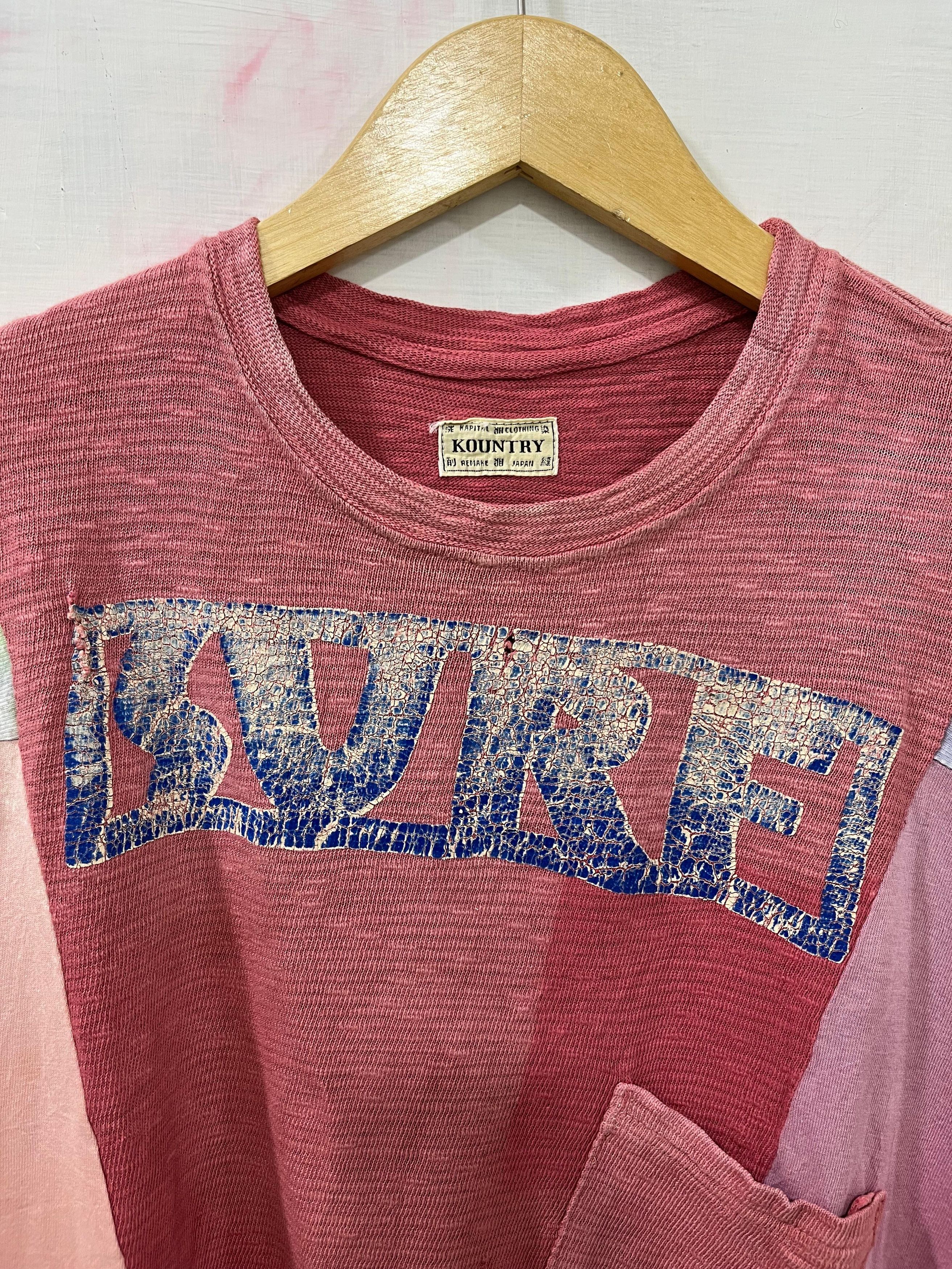 Kapital Kountry Kapital Kountry Surf-Tshirt Boro Patchwork Multicolor Size US XL / EU 56 / 4 - 3 Thumbnail