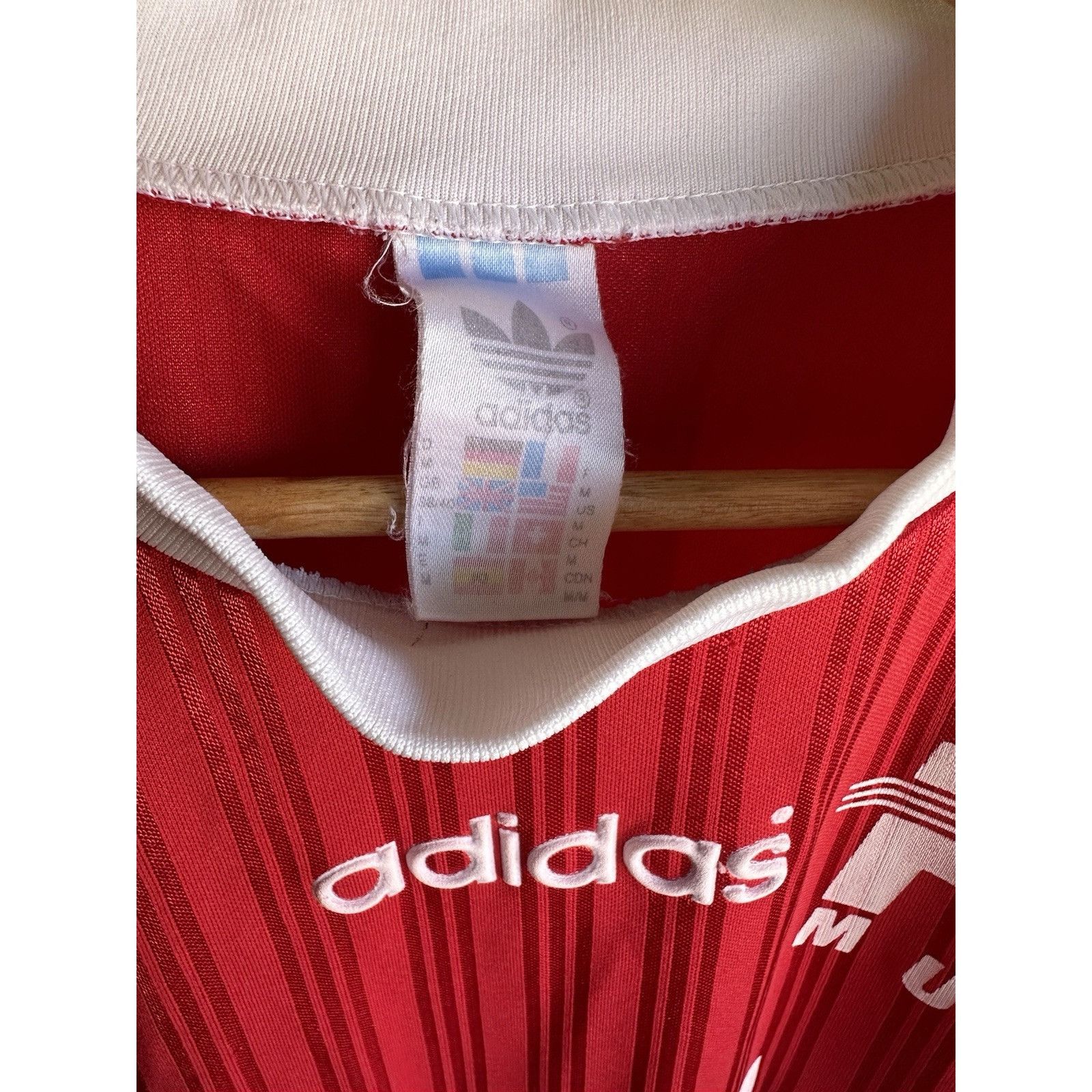 Adidas FC Muri Switzerland Football Jersey Shirt 90s Sz M Size US M / EU 48-50 / 2 - 7 Thumbnail
