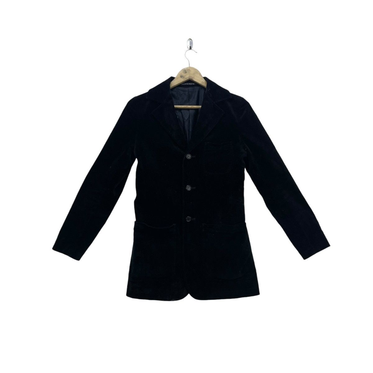 Autumn Cashmere × Yohji Yamamoto 💥Yohji Yamamoto Ined Casual Jacket Size M / US 6-8 / IT 42-44 - 3 Thumbnail