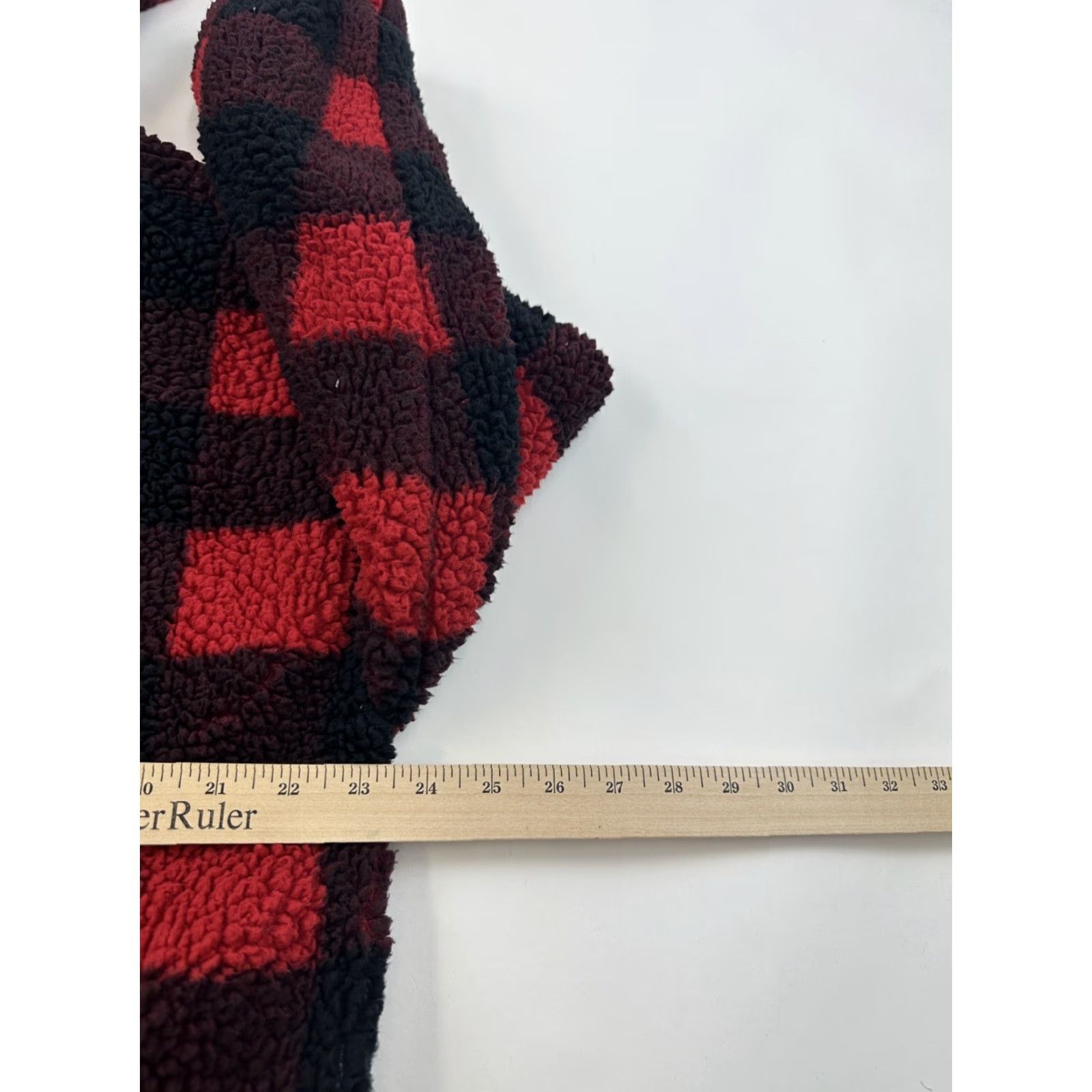 Vintage VINTAGE WallFlower Jacket Womens S Red Black Buffalo Plaid Full Zip Hooded Fleece Size S / US 4 / IT 40 - 8 Thumbnail