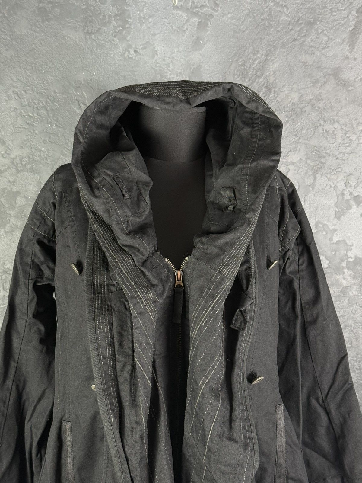 Marithe + Francois Girbaud Marithe Francois Girbaud Vintage Hooded Jacket Coat Womens M Size M / US 6-8 / IT 42-44 - 5 Thumbnail
