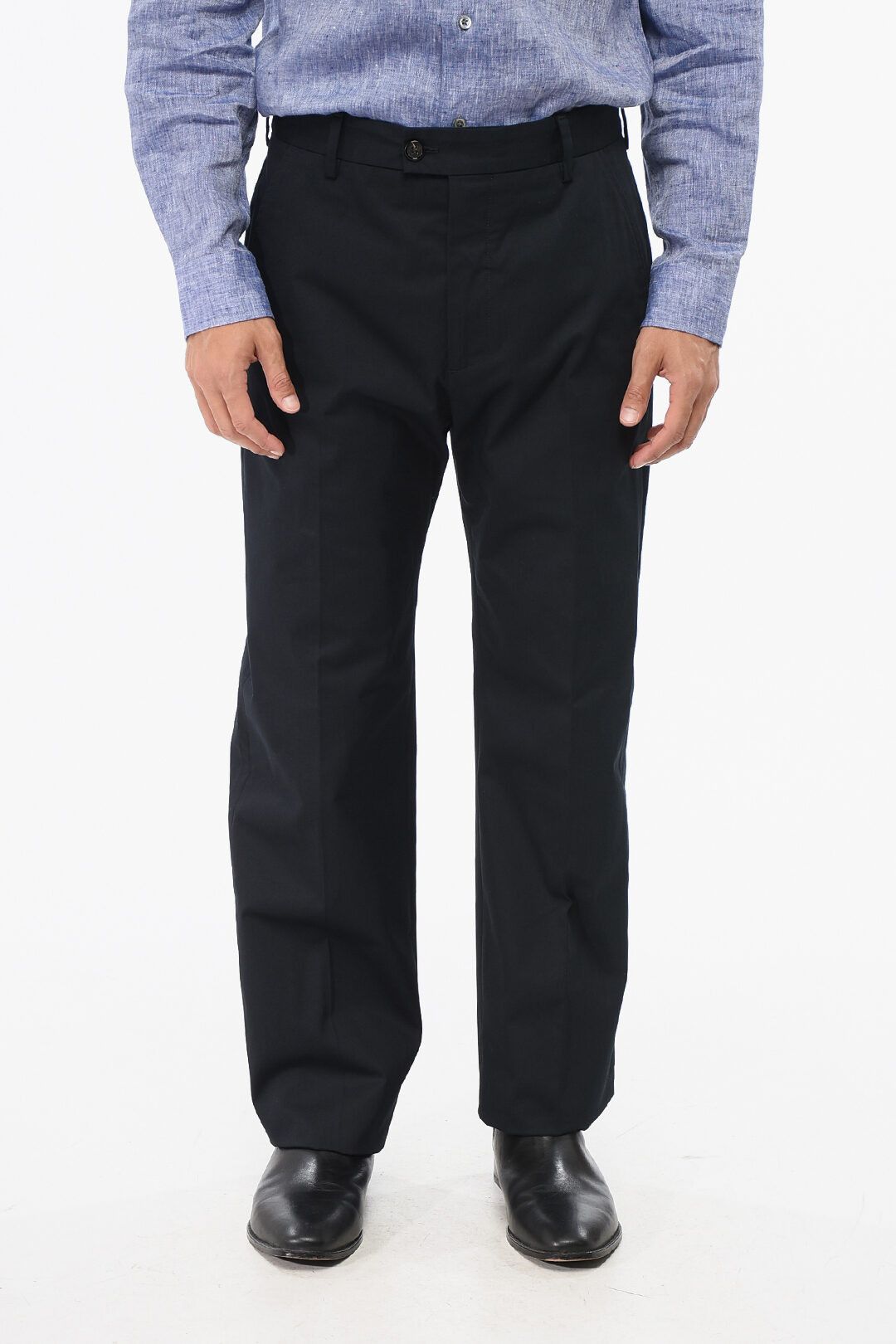 og1mm0925 Cotton Twill Chino Pant in Blue