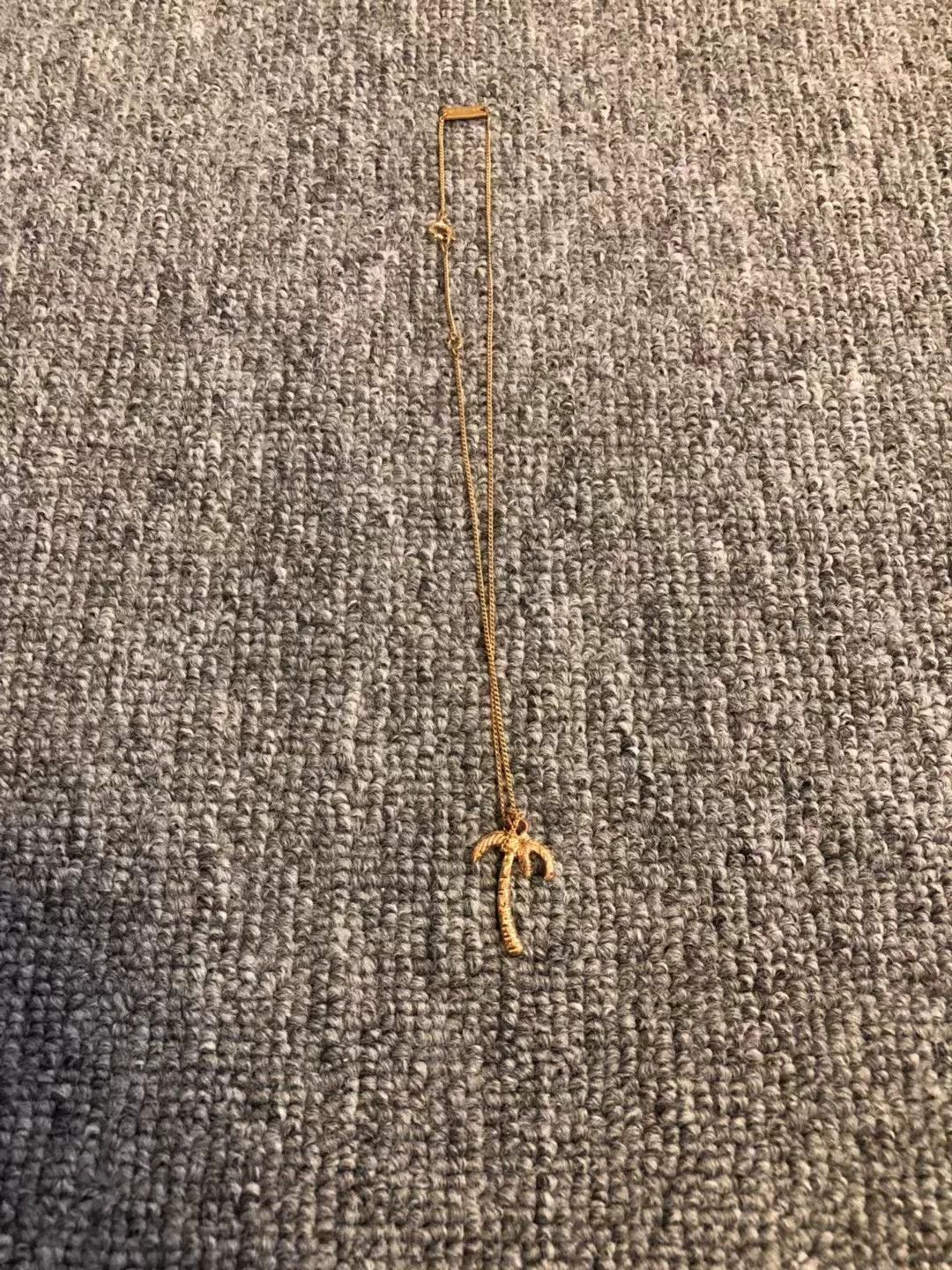 Saint Laurent Paris Saint Laurent SLP 16SS Gold Palm Necklace Size ONE SIZE - 1 Thumbnail