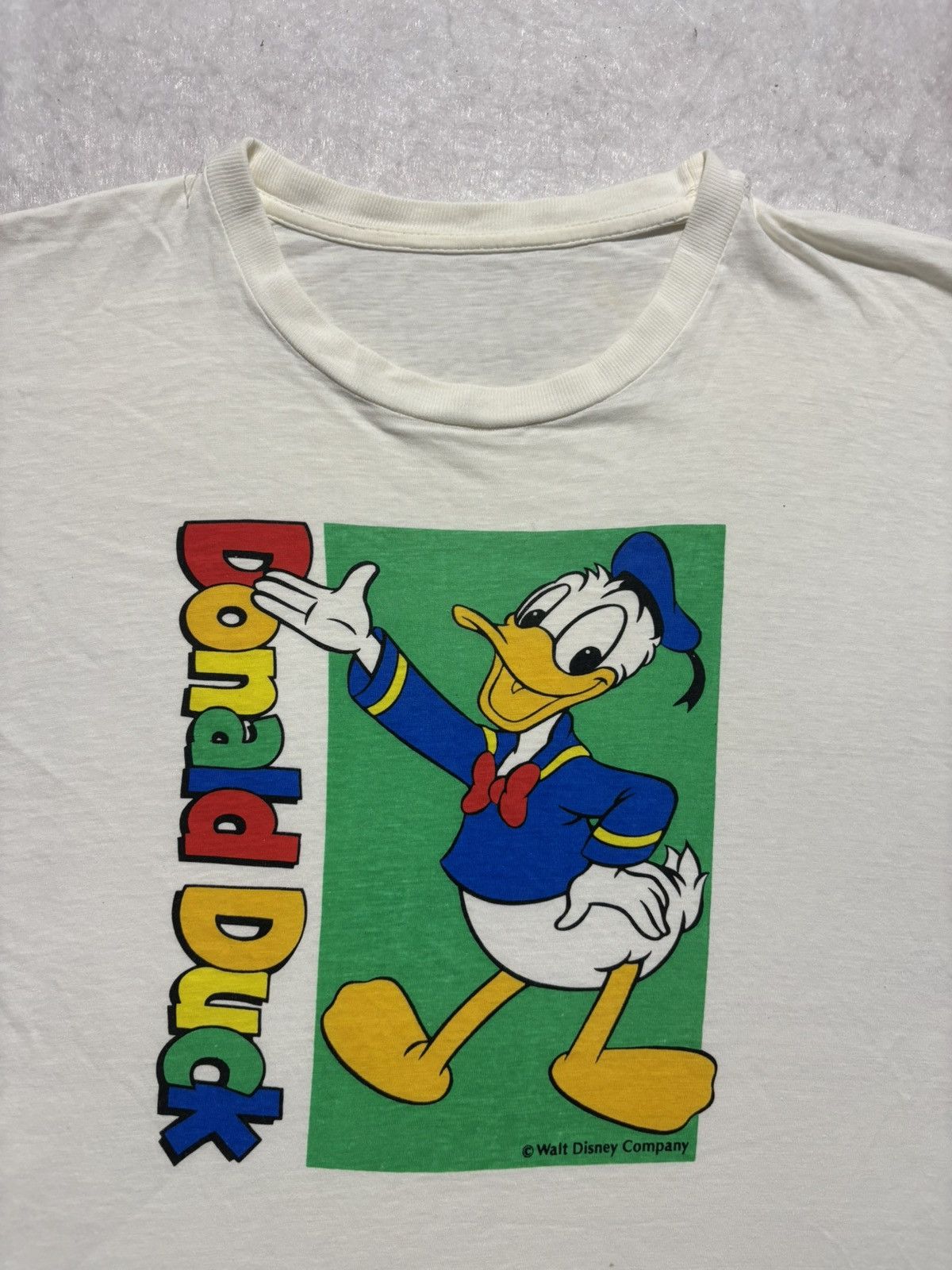 Disney Vintage Disney Donald Duck Tshirt Size US M / EU 48-50 / 2 - 2 Thumbnail