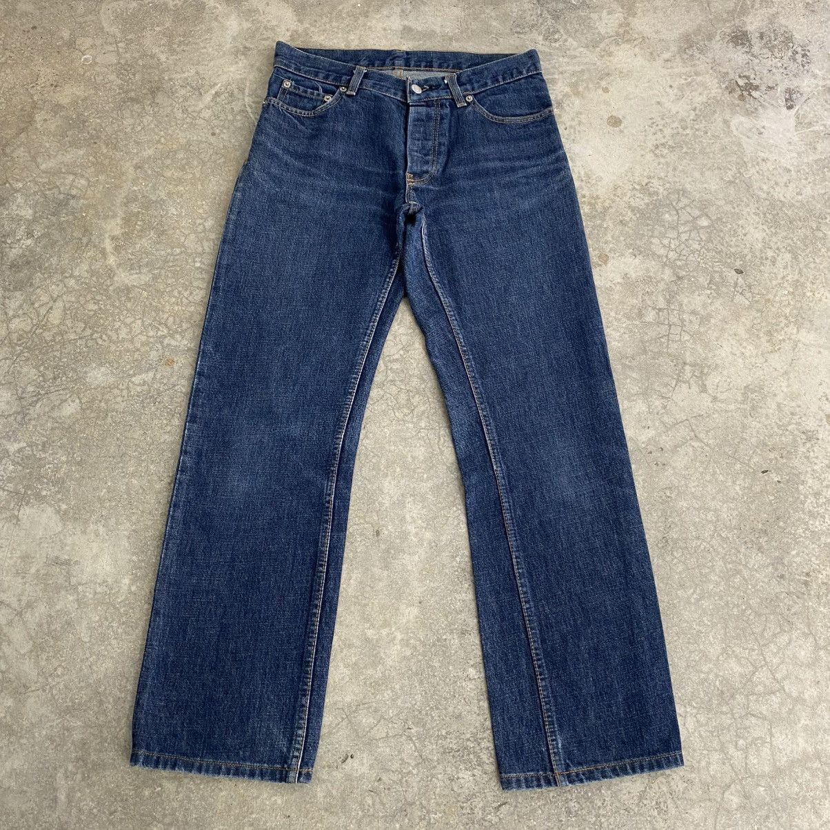Helmut Lang SS99 Archive Helmut Lang Classic Cut Denim Jeans Size US 29 - 1 Thumbnail