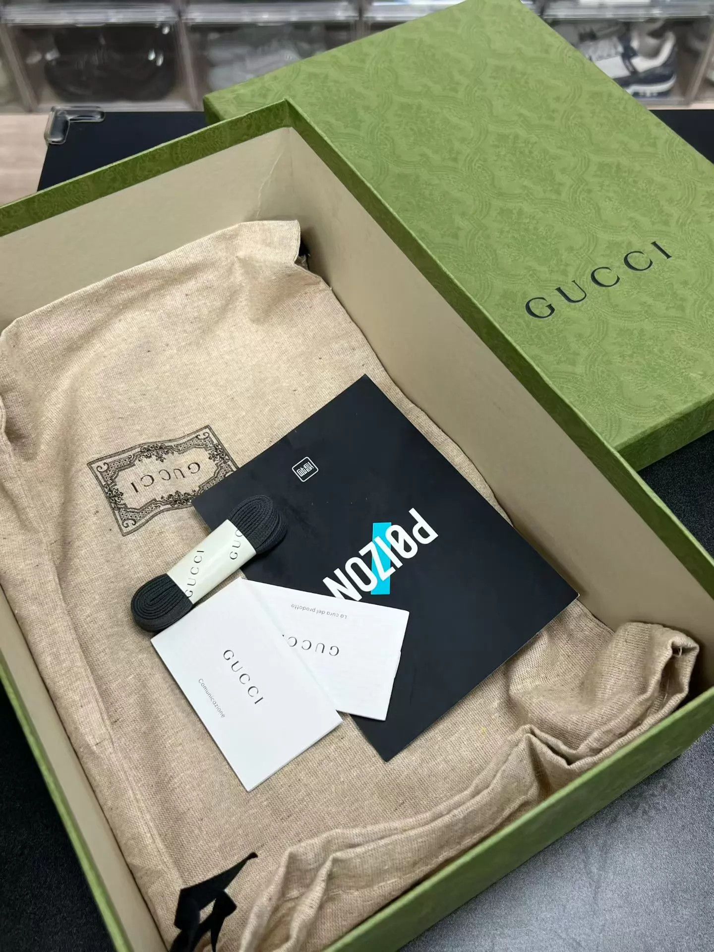 Gucci Gucci Cookie Sneakers Gray Black 42 Size US 9 / EU 42 - 9 Thumbnail