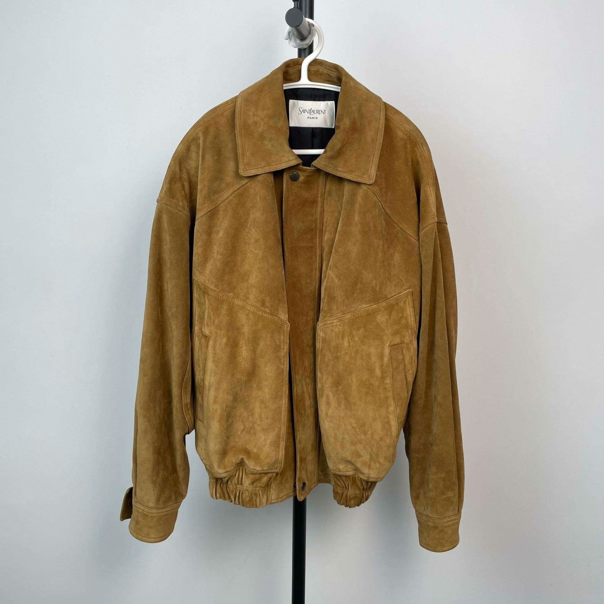 Saint Laurent Paris Saint Laurent Paris Brown Light Jacket 36 Men Size US S / EU 44-46 / 1 - 1 Thumbnail