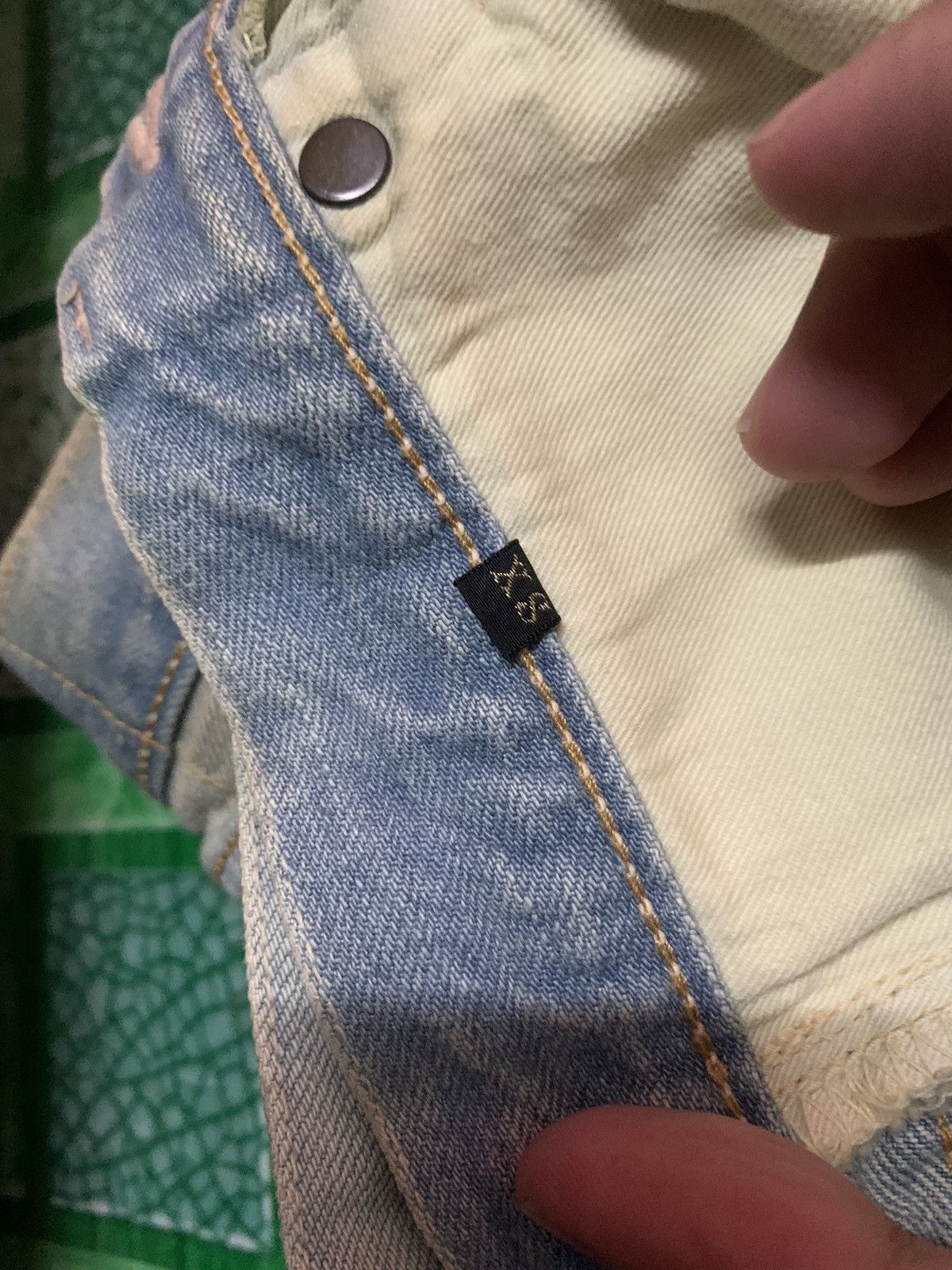 Kapital Kapital Dropped Crotch Selvedge Jeans Size 26" / US 2 / IT 38 - 16 Thumbnail