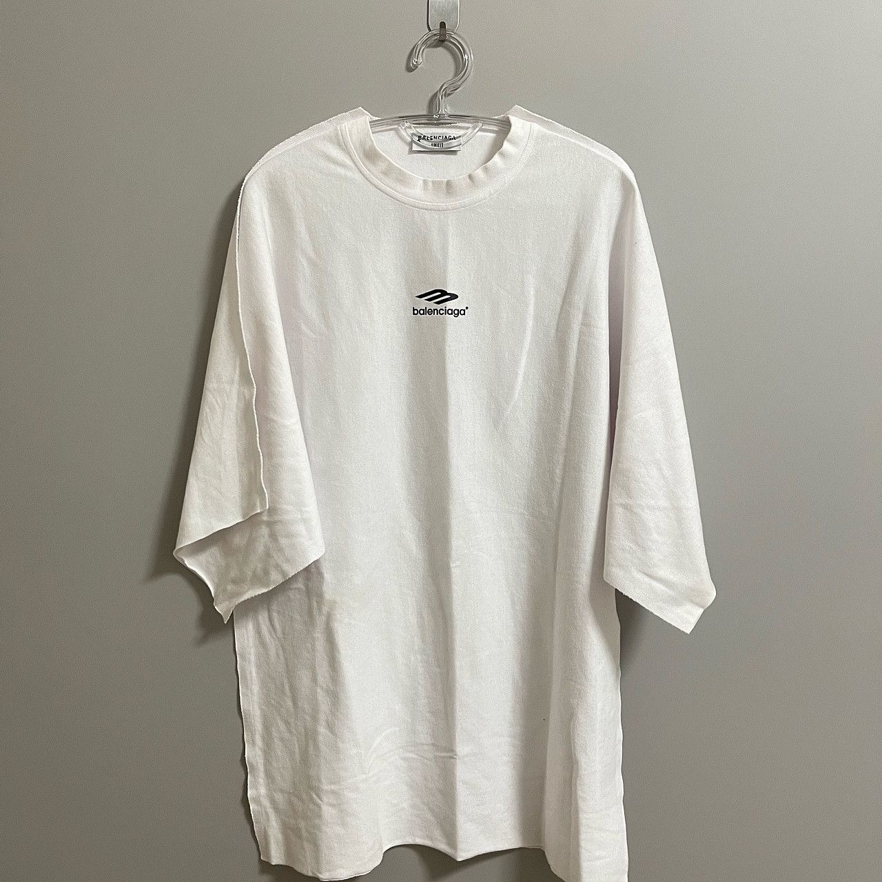 Balenciaga Balenciaga Logo Print Short Sleeve T-Shirt Size M Size US M / EU 48-50 / 2 - 1 Thumbnail