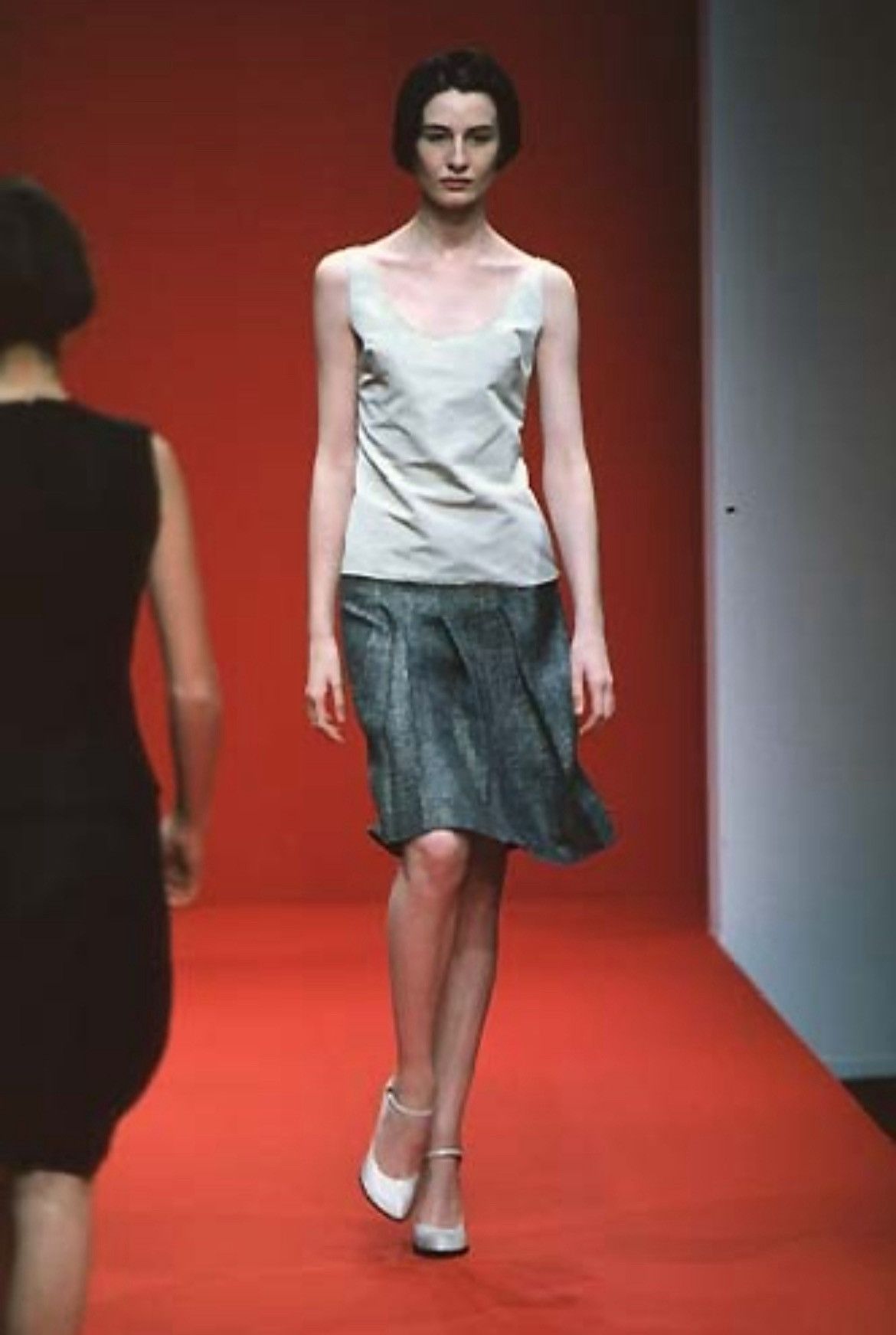 Miu Miu Miu Miu FW1998 runway top + skirt set Size S / US 4 / IT 40 - 12 Thumbnail