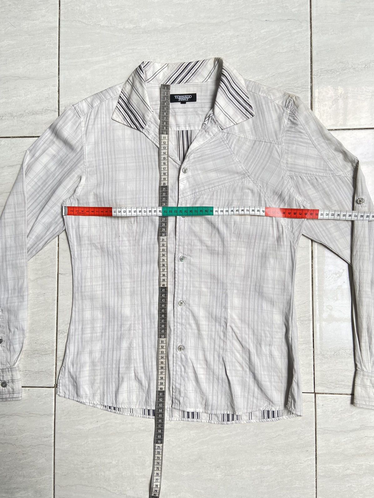 Japanese Brand × Tornado Mart TORNADO MART Plaid Shirt Size US S / EU 44-46 / 1 - 7 Thumbnail