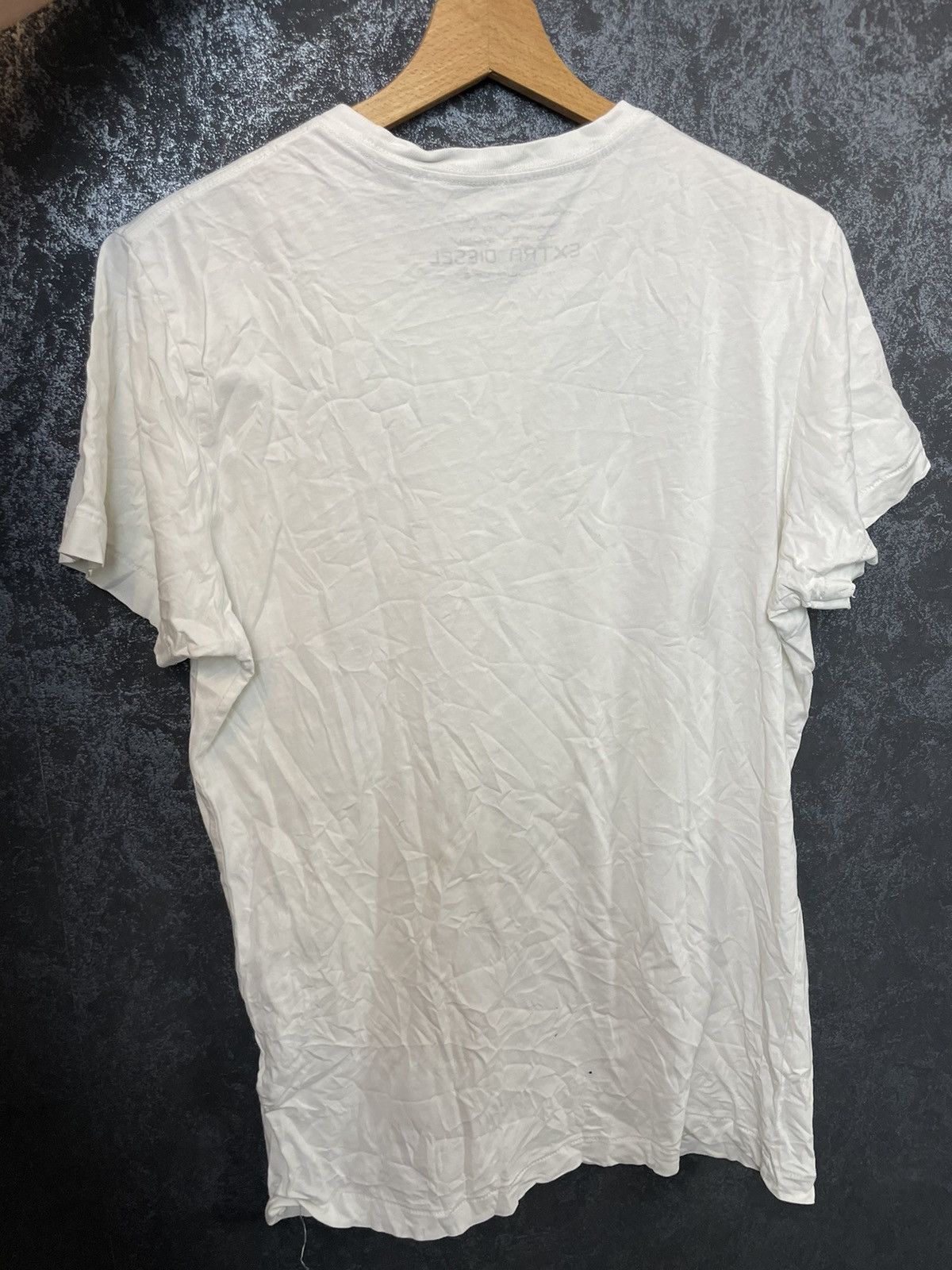 Diesel Diesel Die For Success T-Shirt Short Sleeve Men Size L White Size US L / EU 52-54 / 3 - 7 Thumbnail